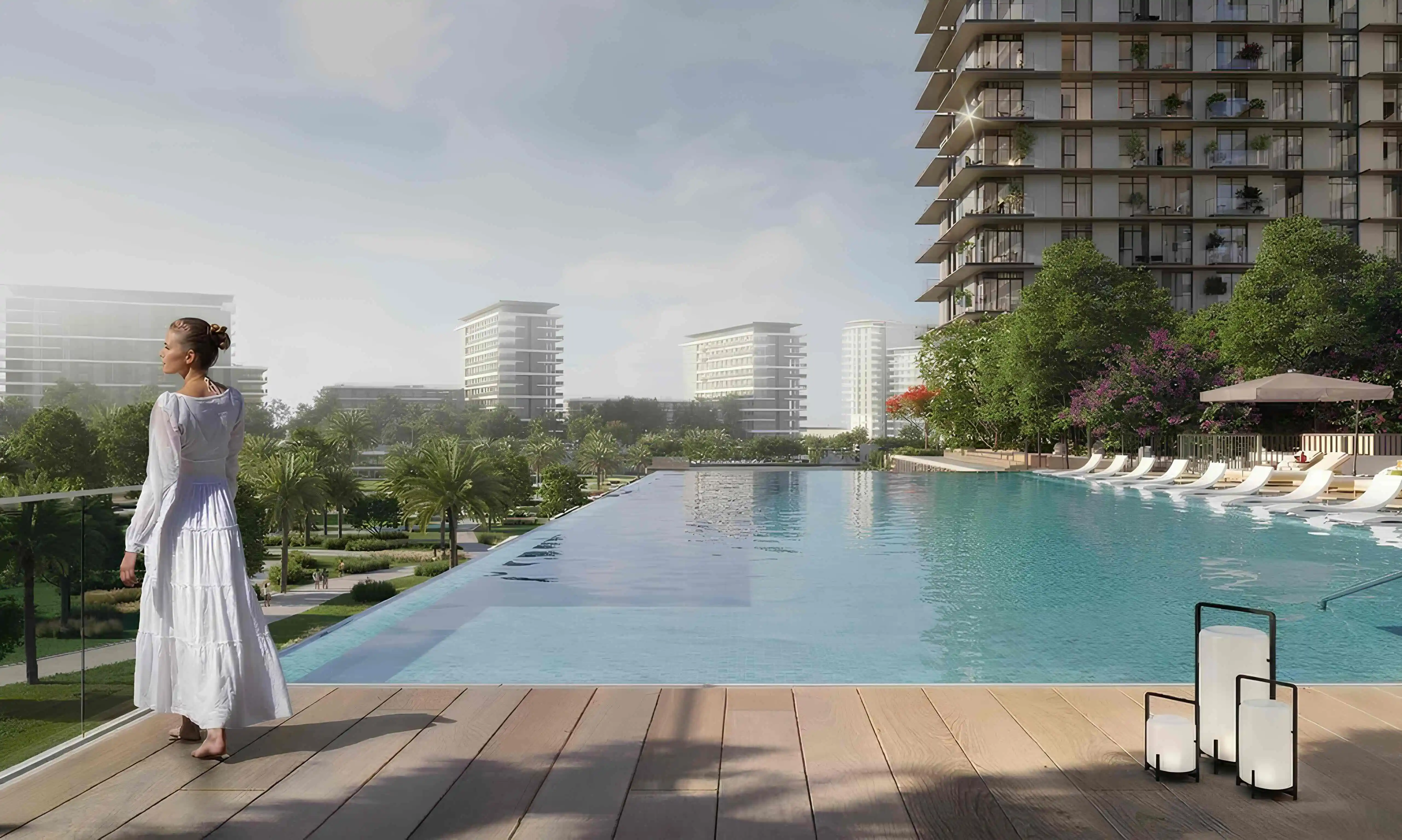 Address Residences Dubai Hills Estate three-bedroom townhouse interior