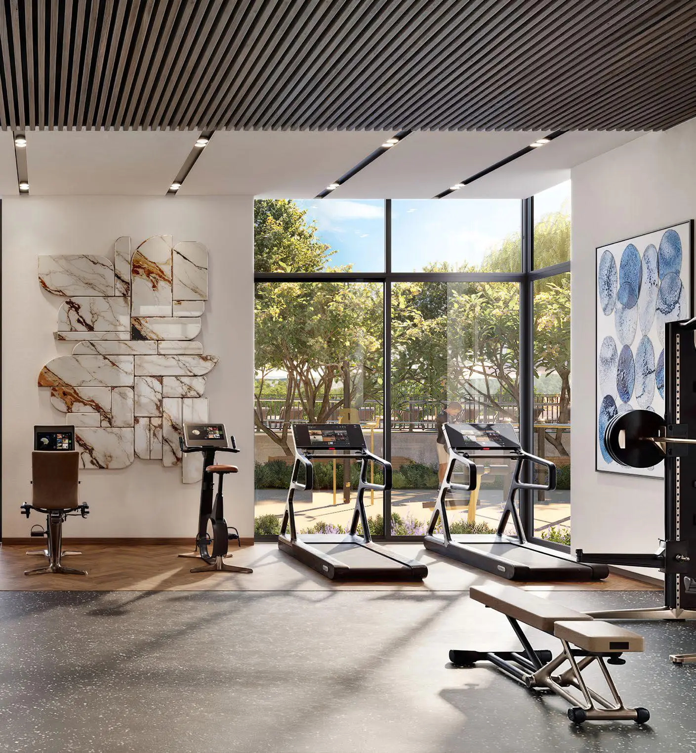 Address Residences Dubai Hills Estate contemporary living room