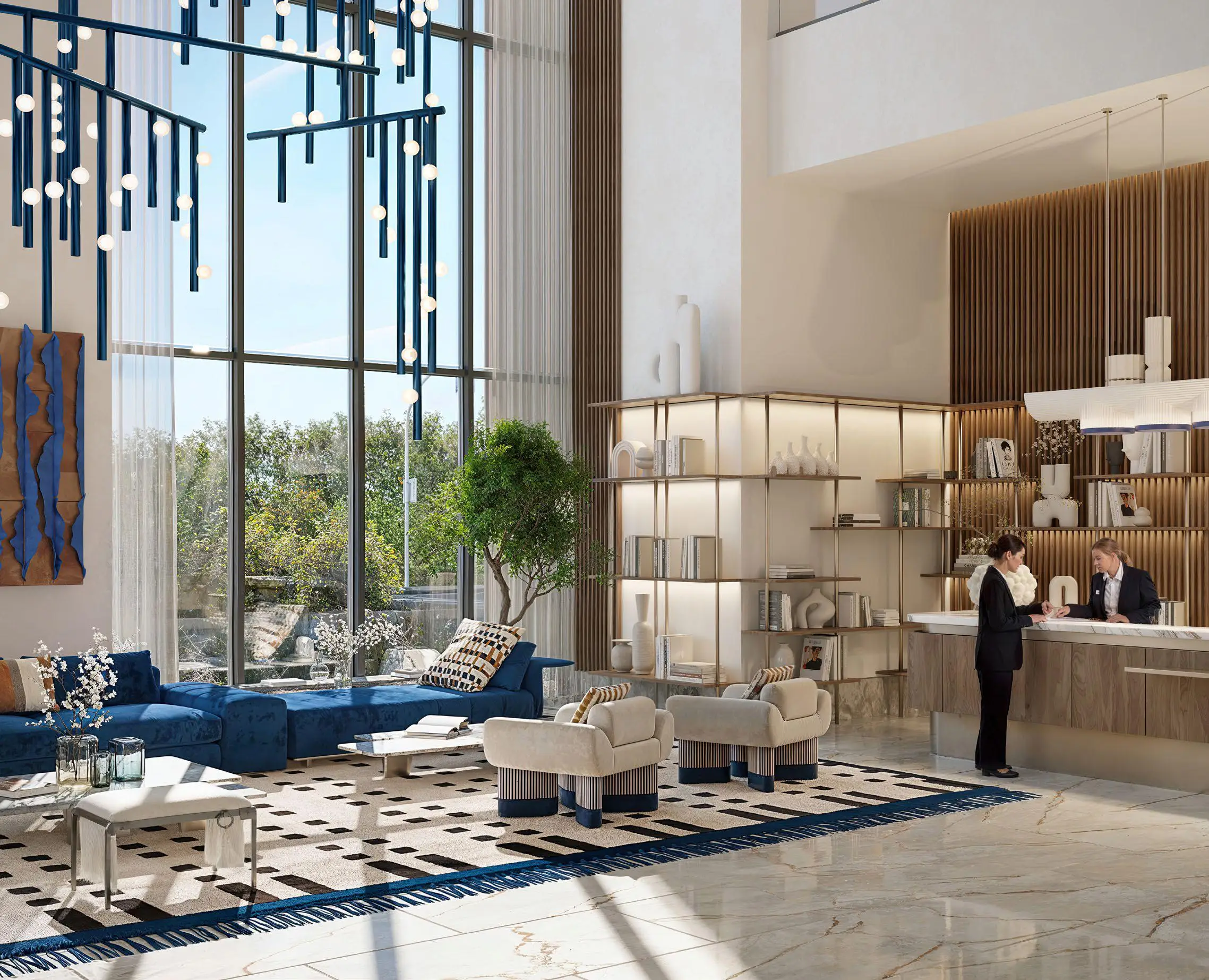 Address Residences Dubai Hills Estate rooftop garden amenities