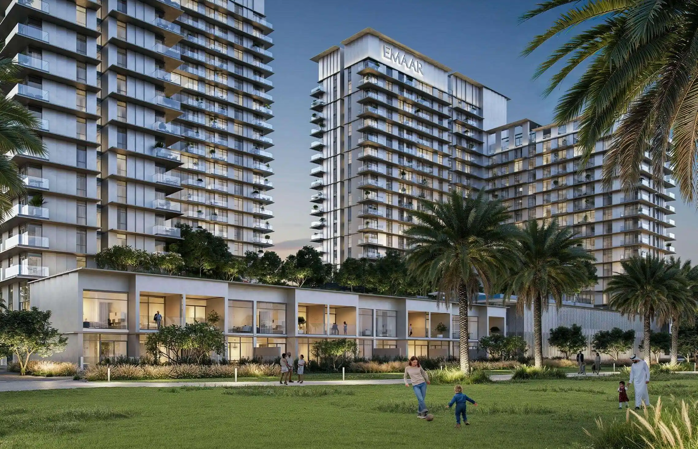 Address Residences Dubai Hills Estate gym and fitness centre