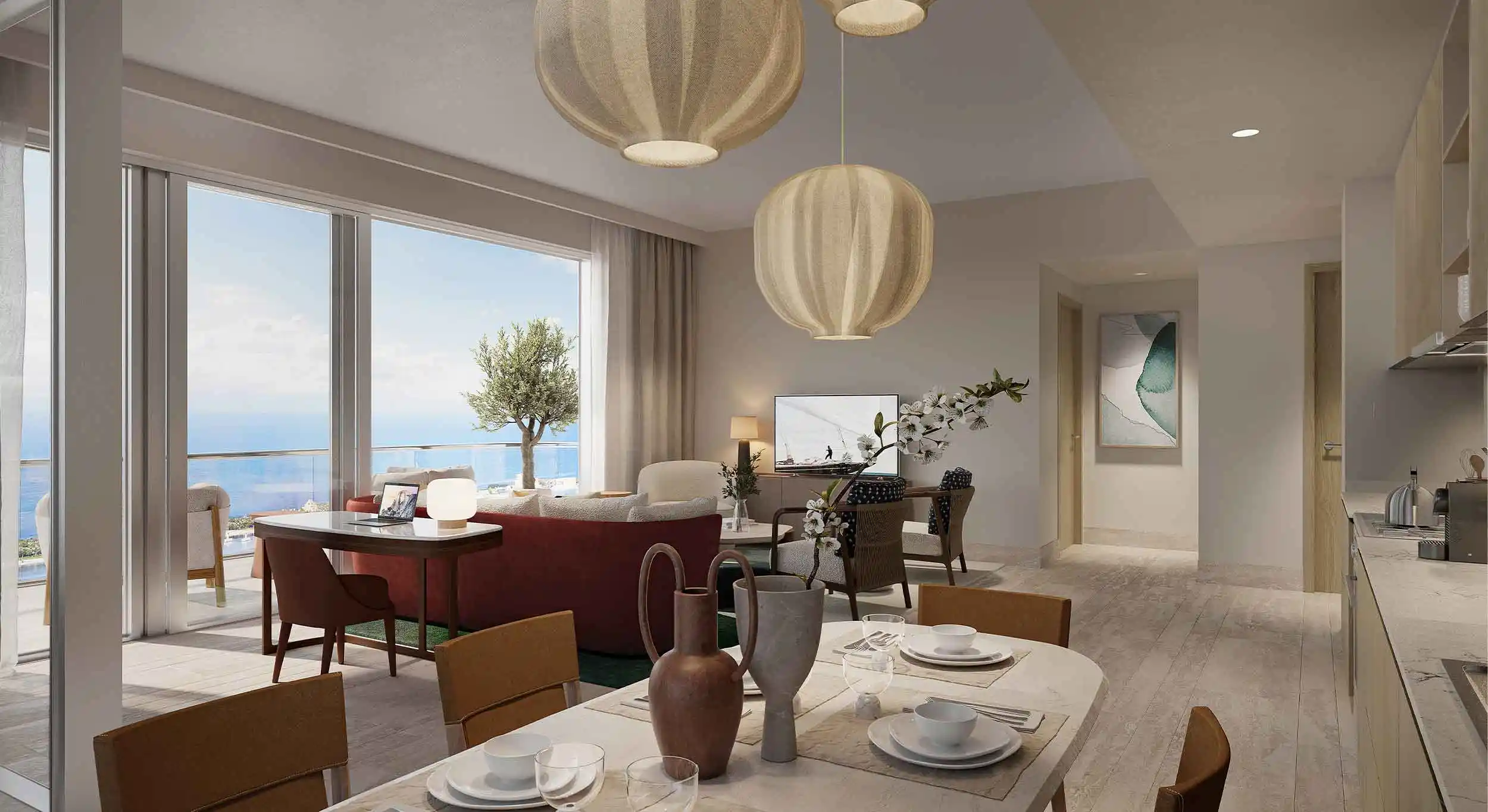 Address Residences The Bay waterfront tower exterior