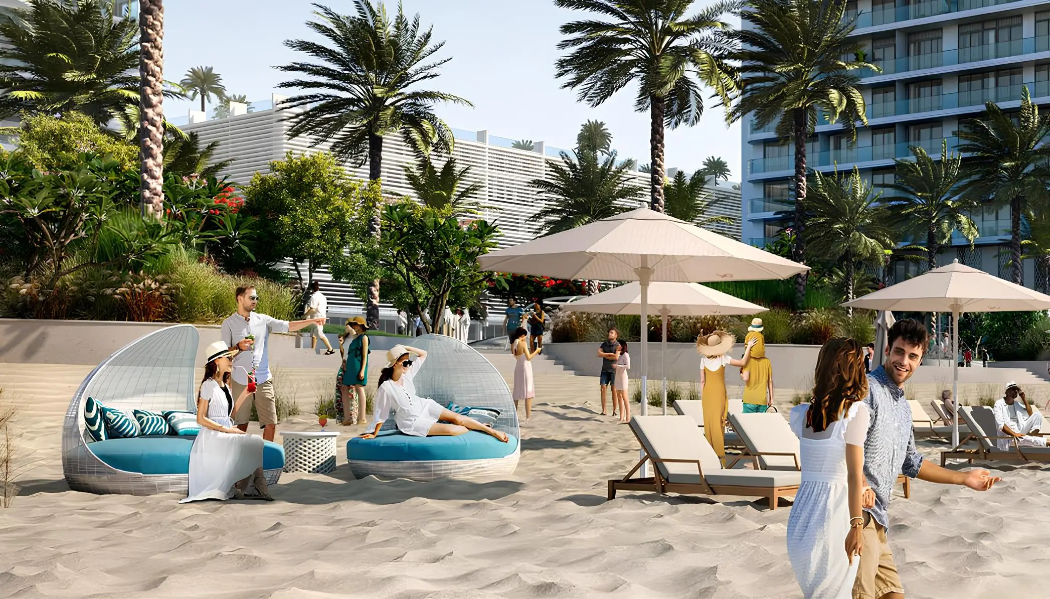 Address Residences The Bay spa and wellness interior