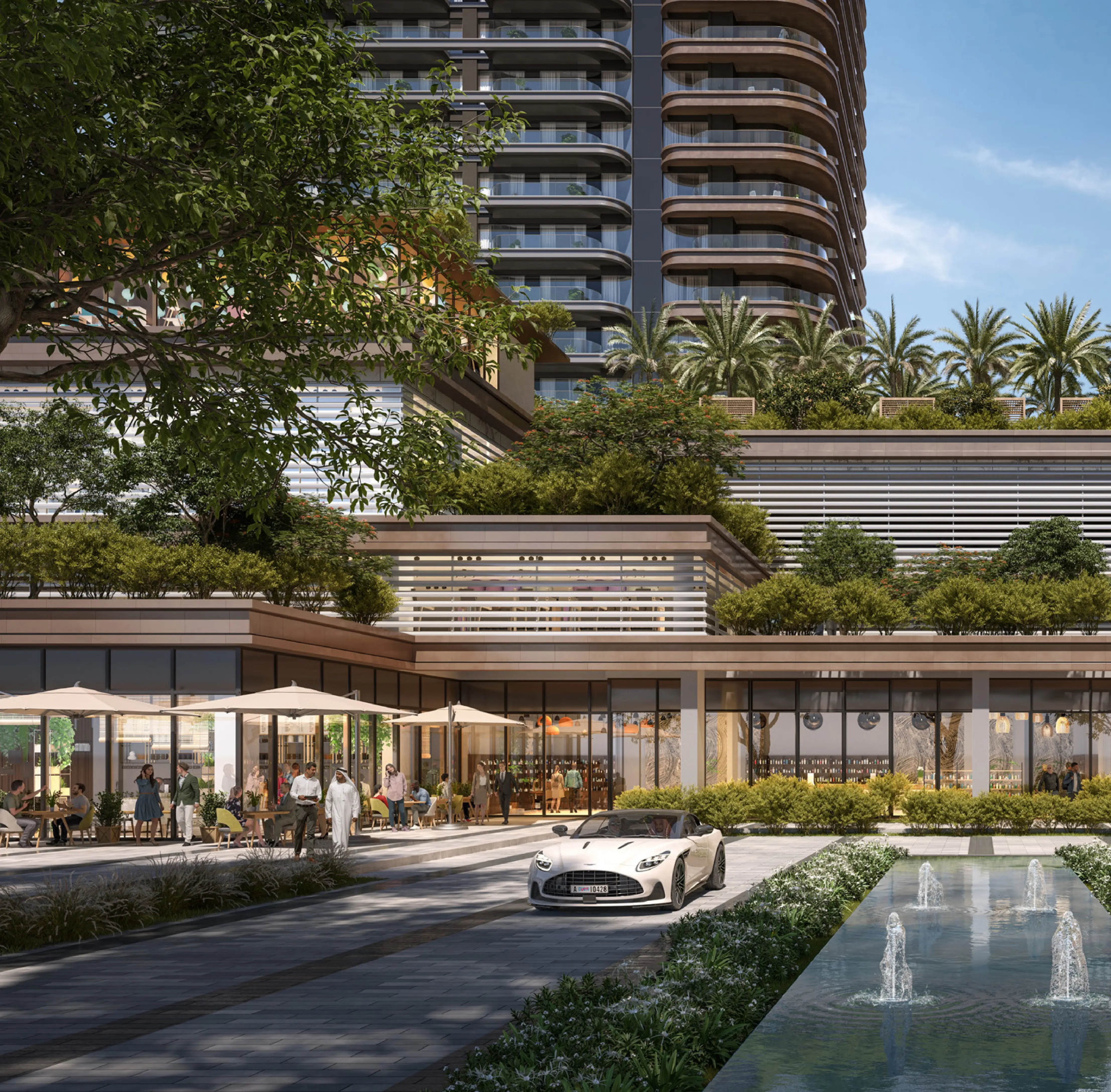Address Residences Zabeel three-bedroom residence interior