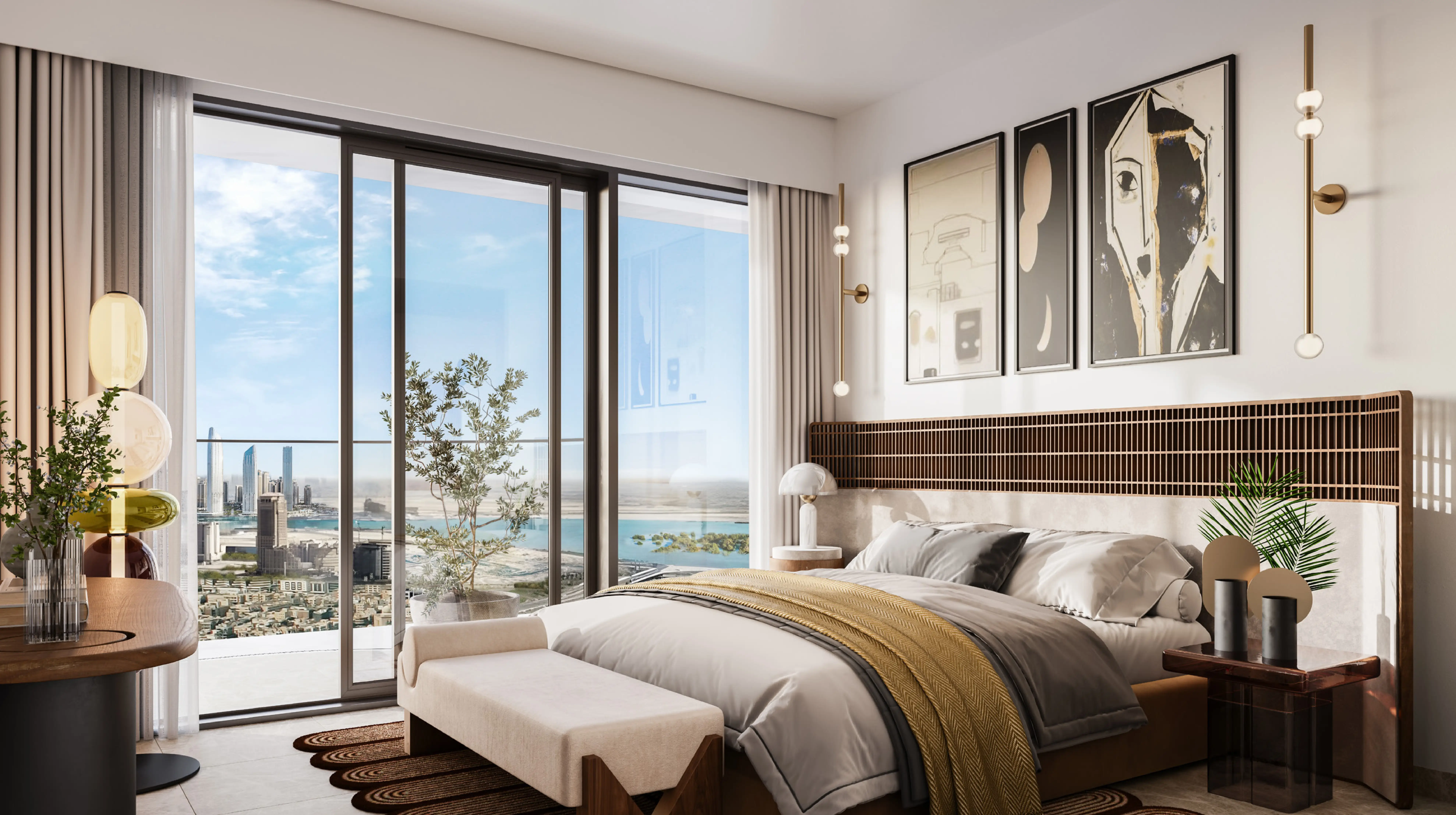 Address Residences Zabeel tower arrival architecture