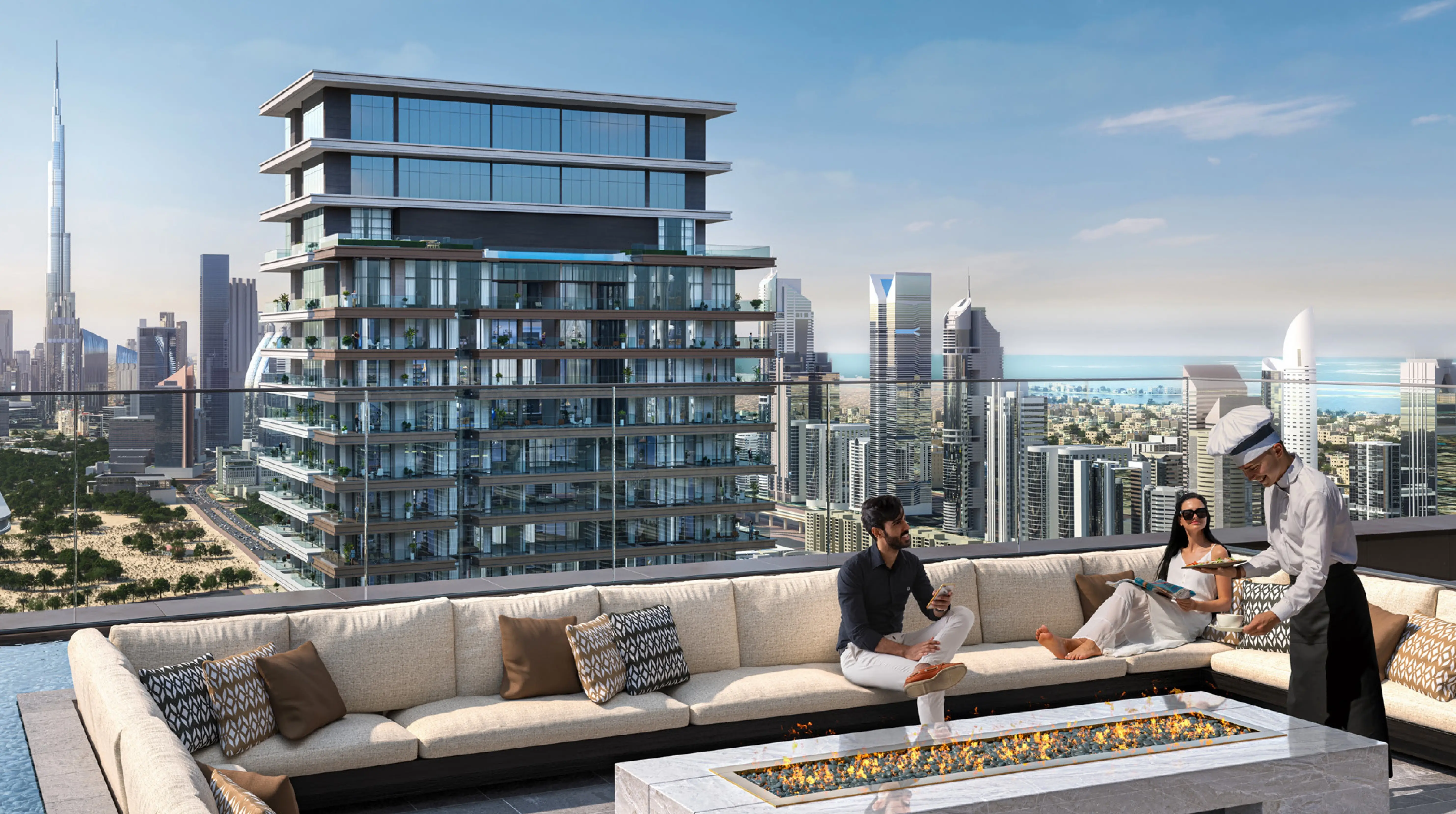 Address Residences Zabeel swimming pool and amenities