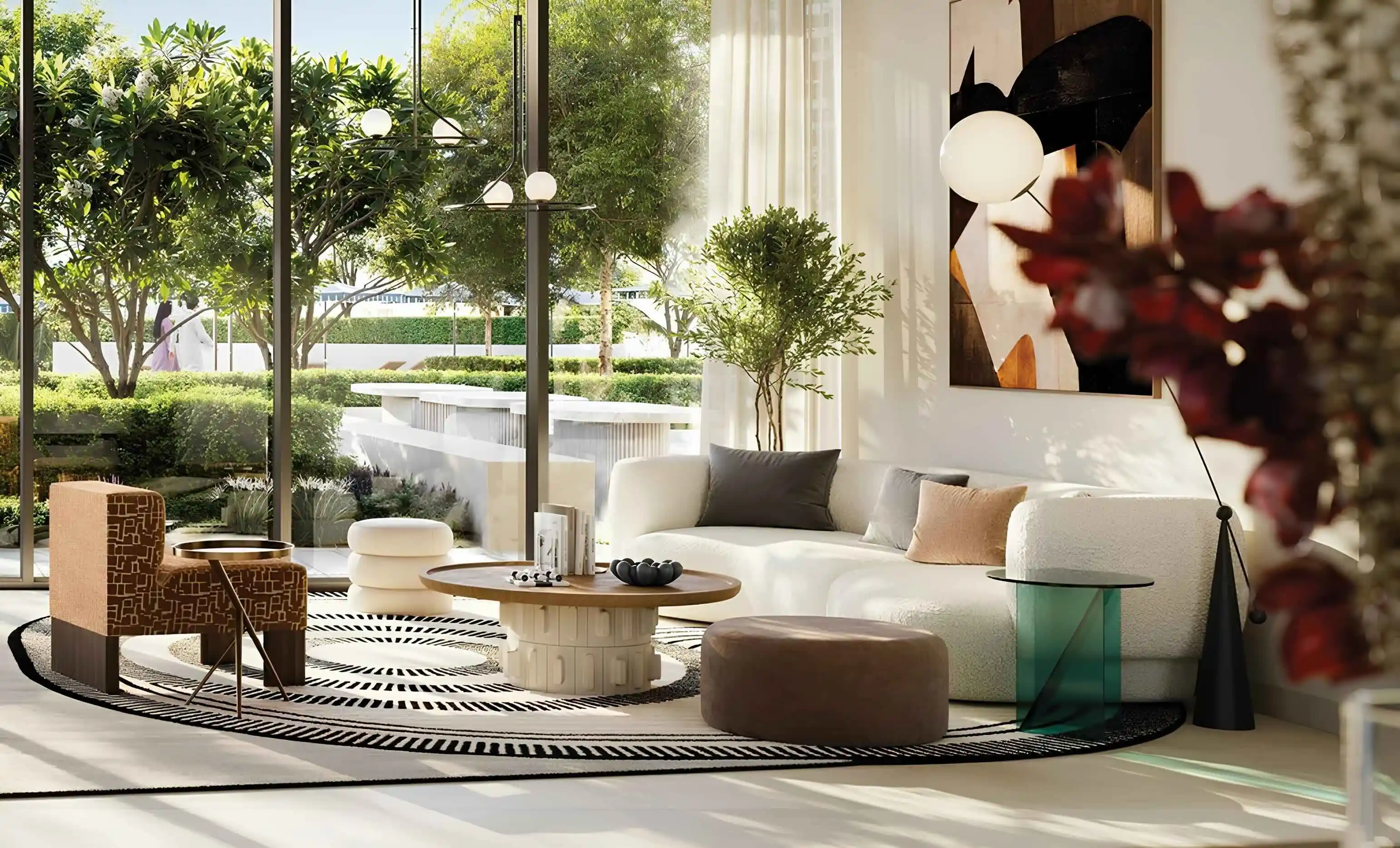 Altan social amenities overlooking Dubai Creek Harbour