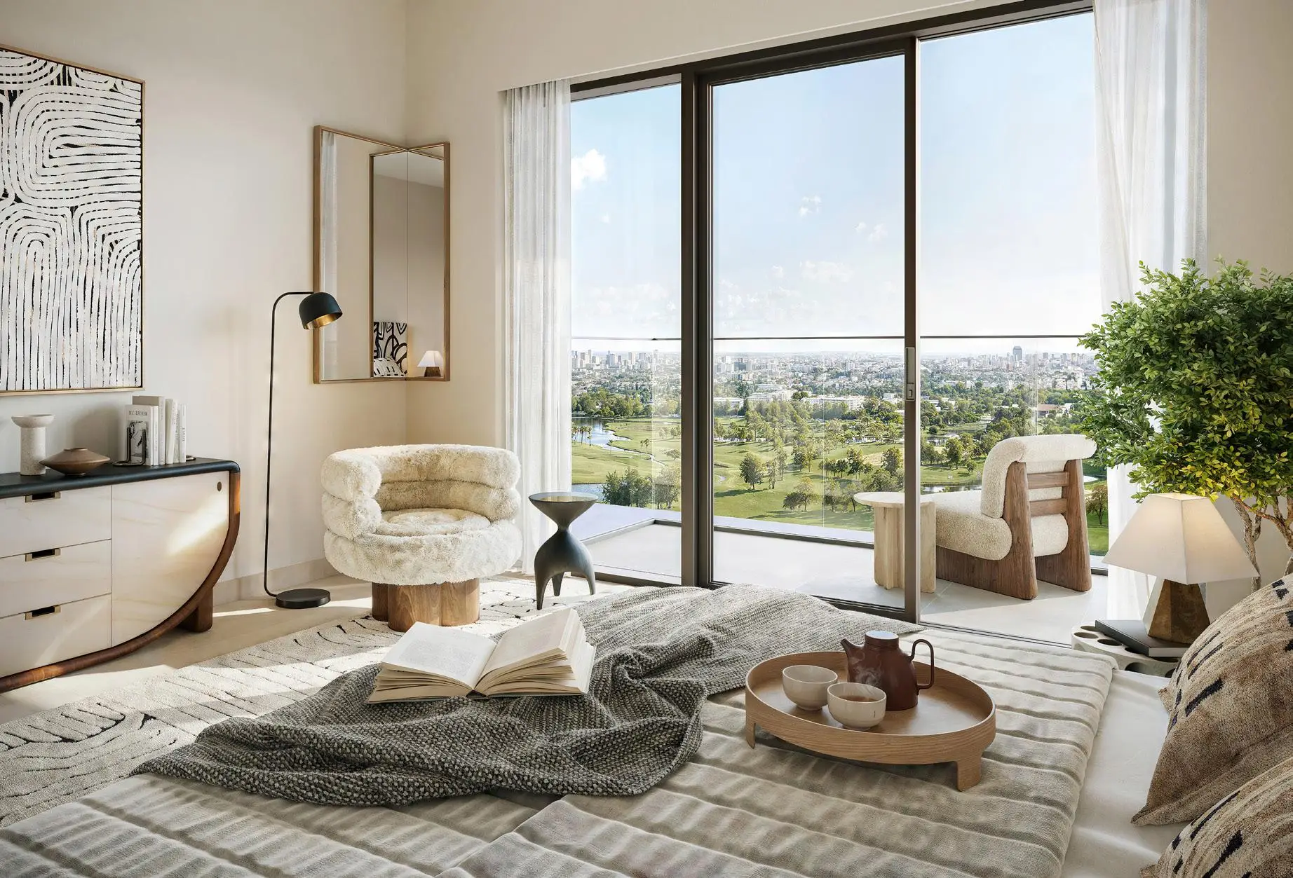 Altan landscaped podium and leisure terrace