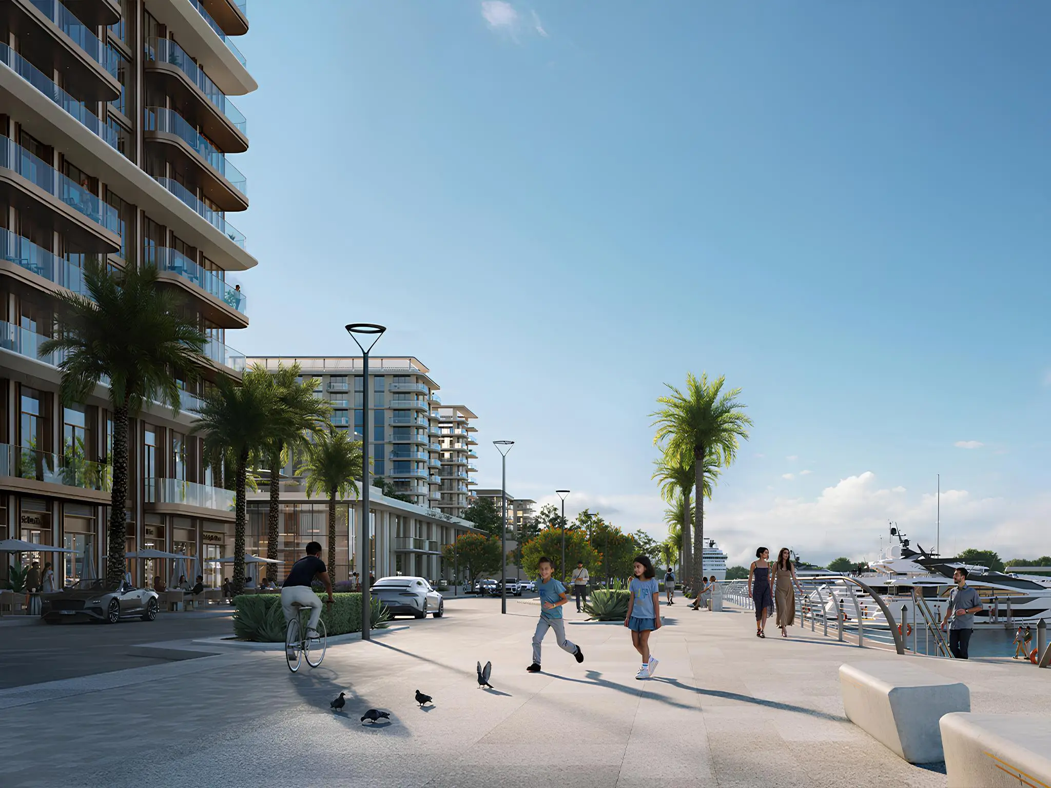 Vida-designed residents lounge at Baystar