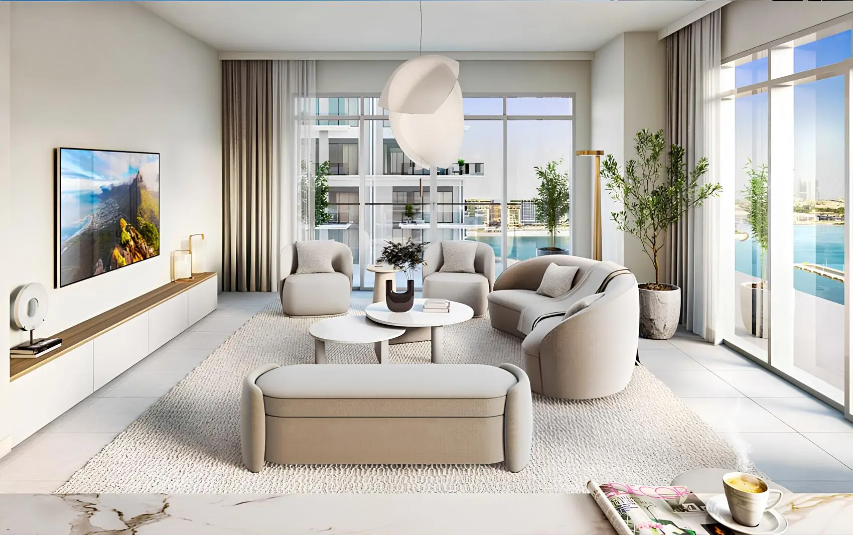 Bayview by Address Resorts bedroom with premium finishes