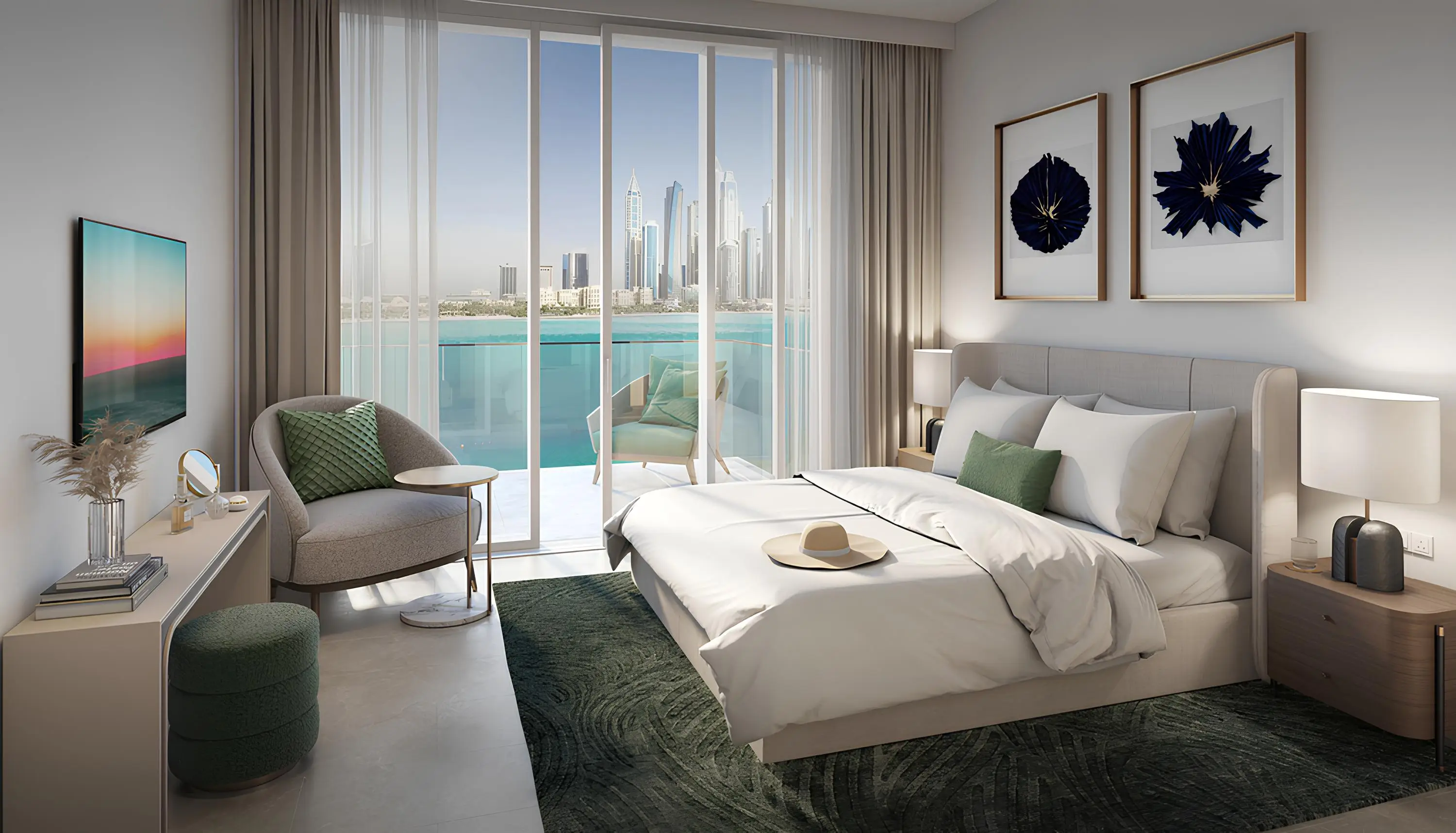 Bayview by Address Resorts beachfront arrival architecture