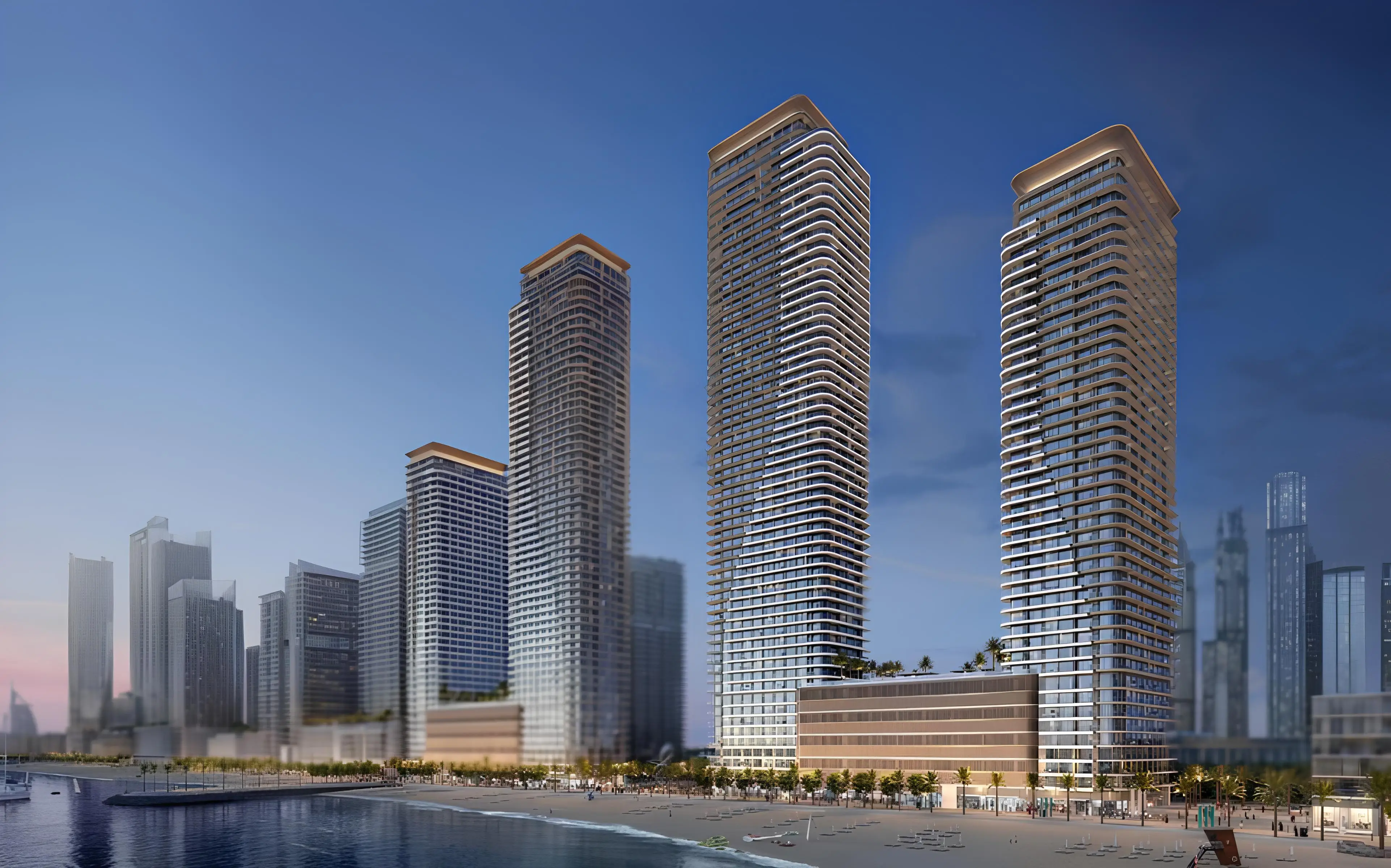 Bayview by Address Resorts landscaped leisure deck