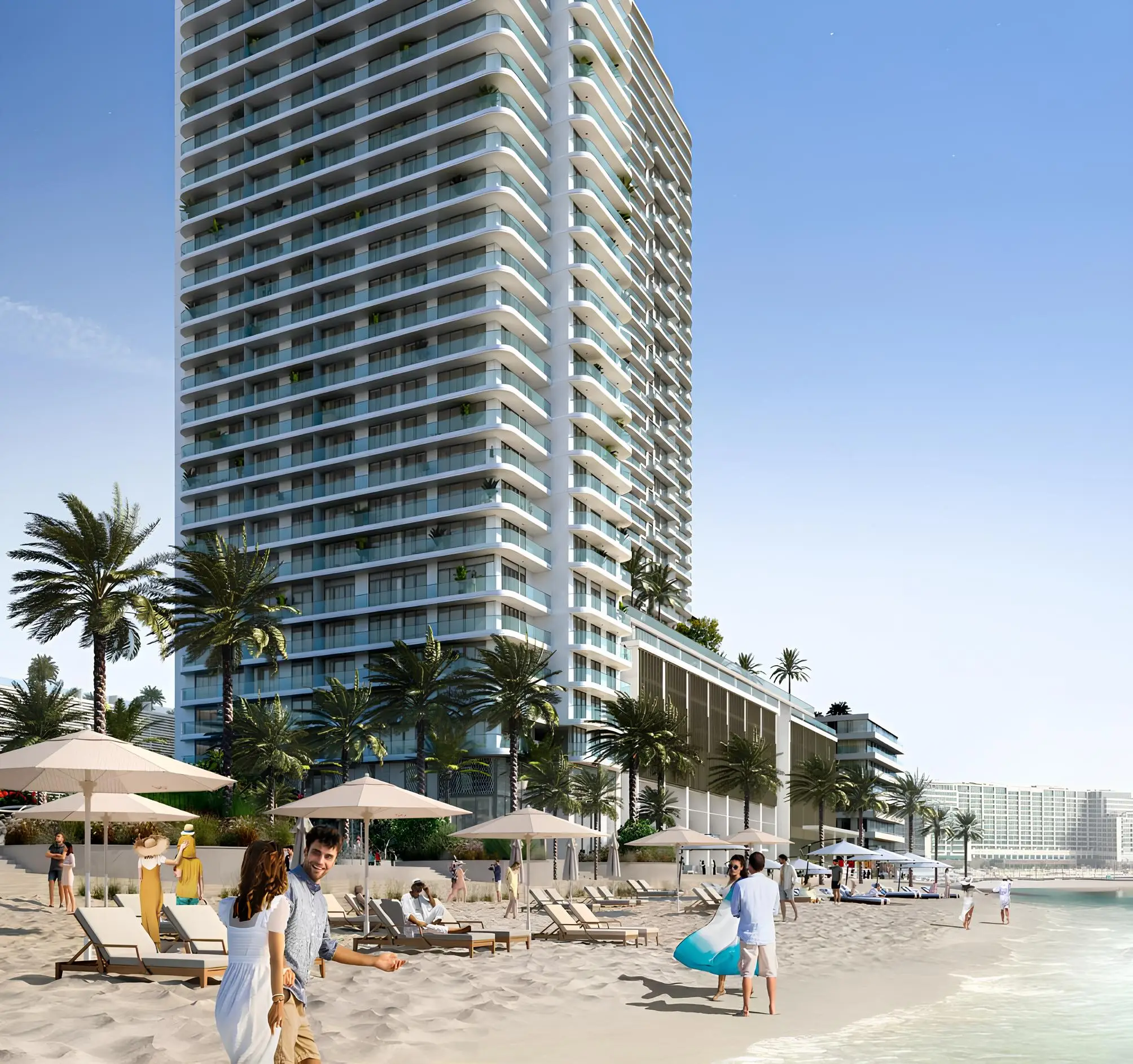 Beachgate by Address private beach and Arabian Gulf setting