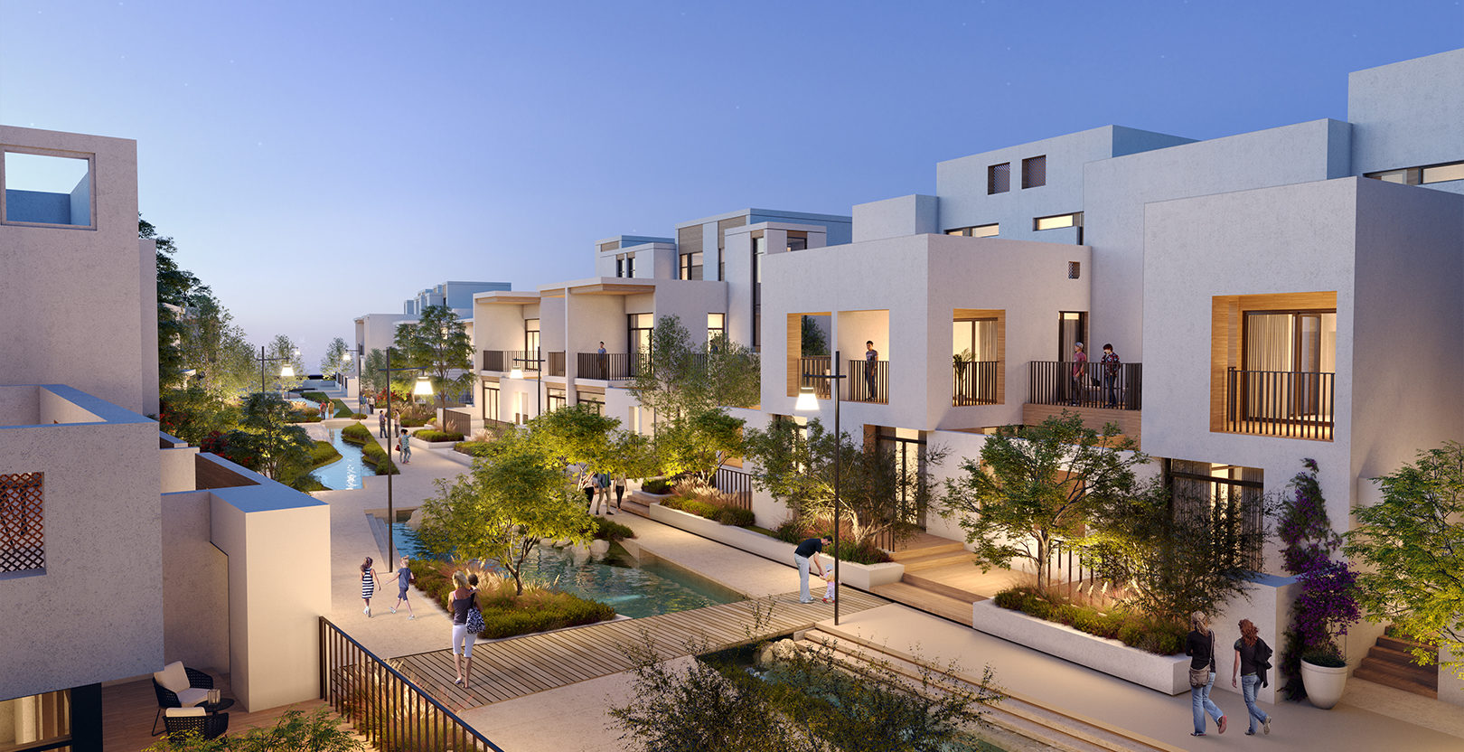 Bliss Amber and Ivory townhouse architecture