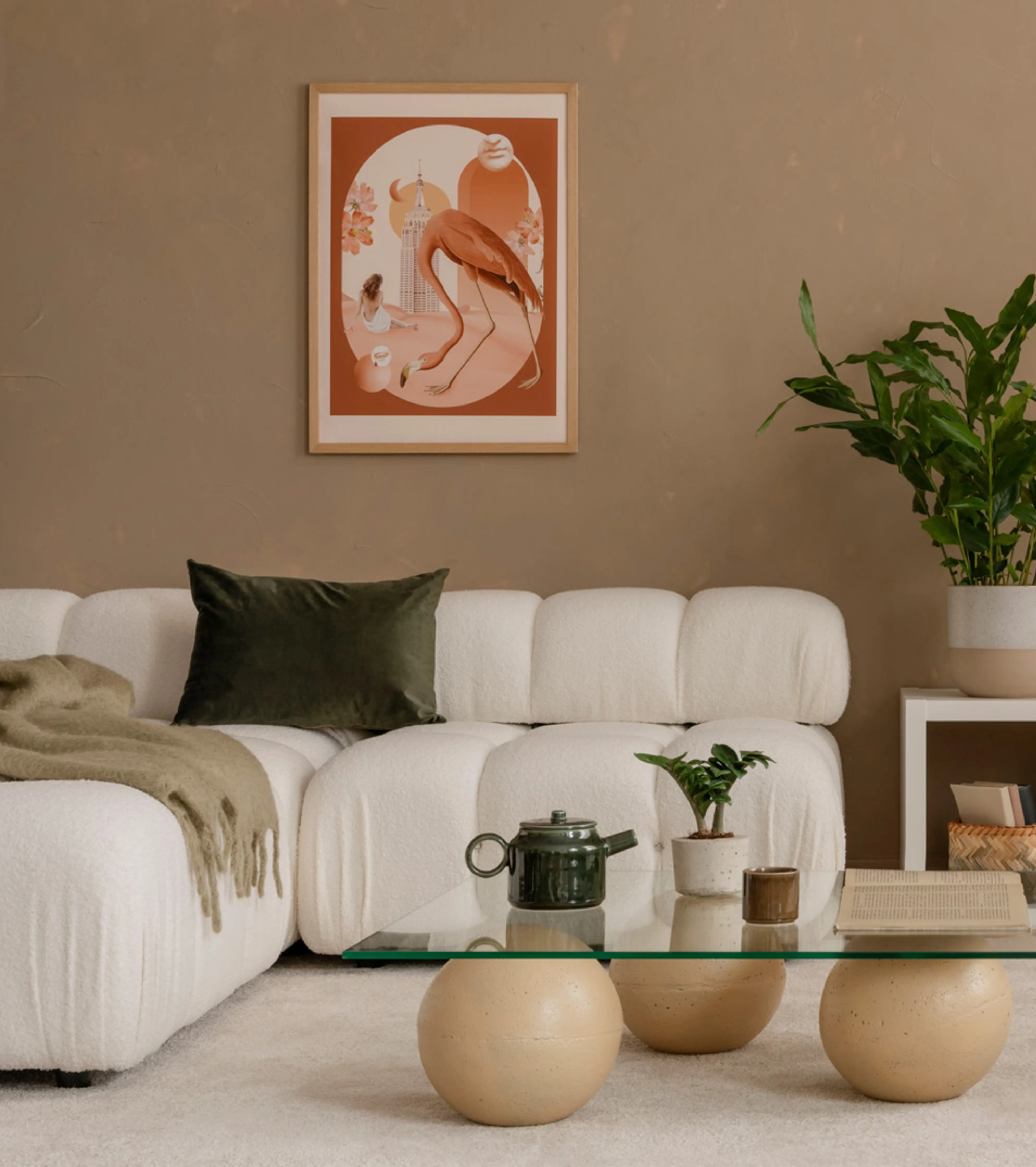 Creek Bay apartment interior detail and contemporary furnishings