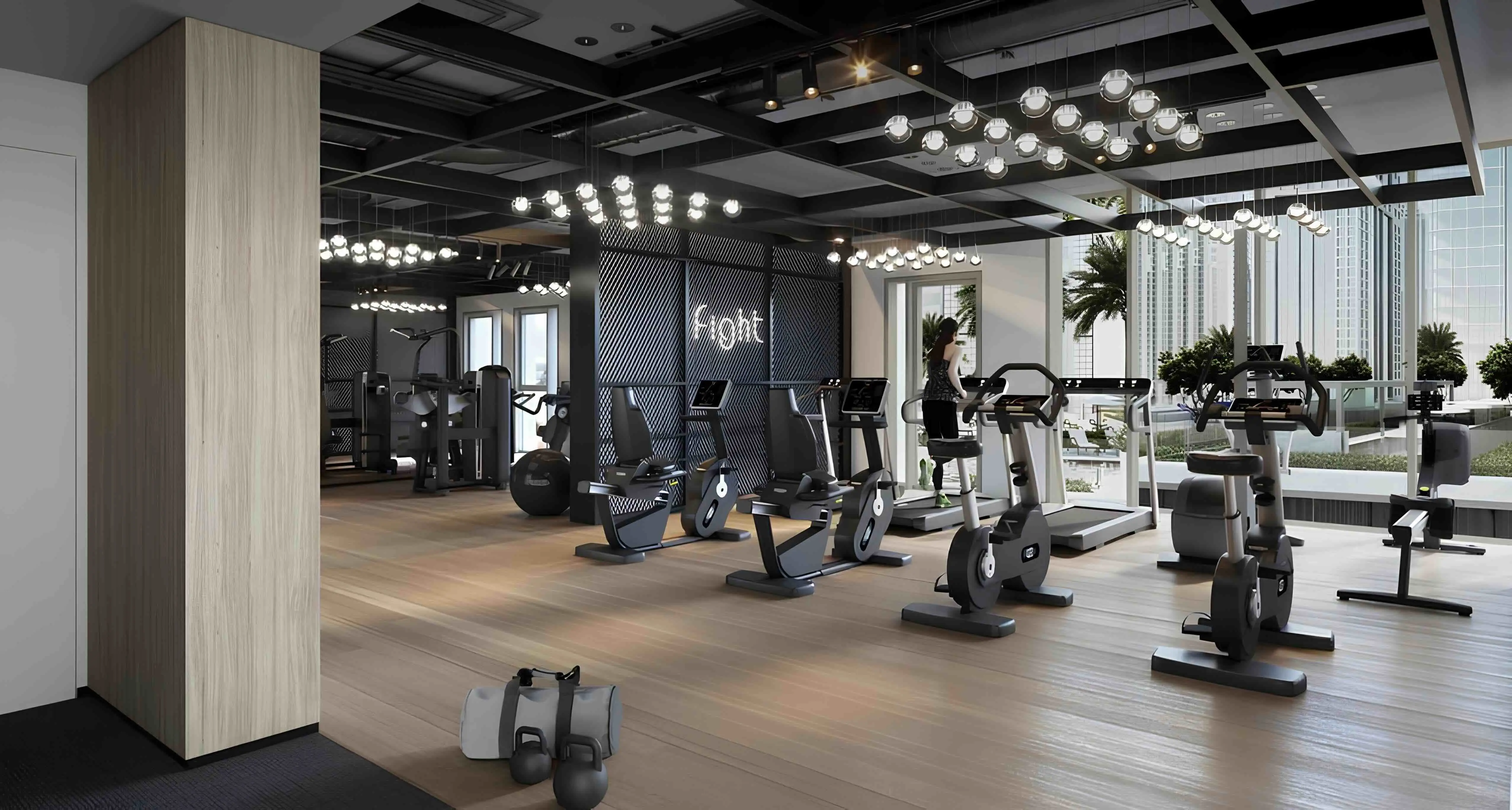 Creek Crescent resident gym and fitness centre