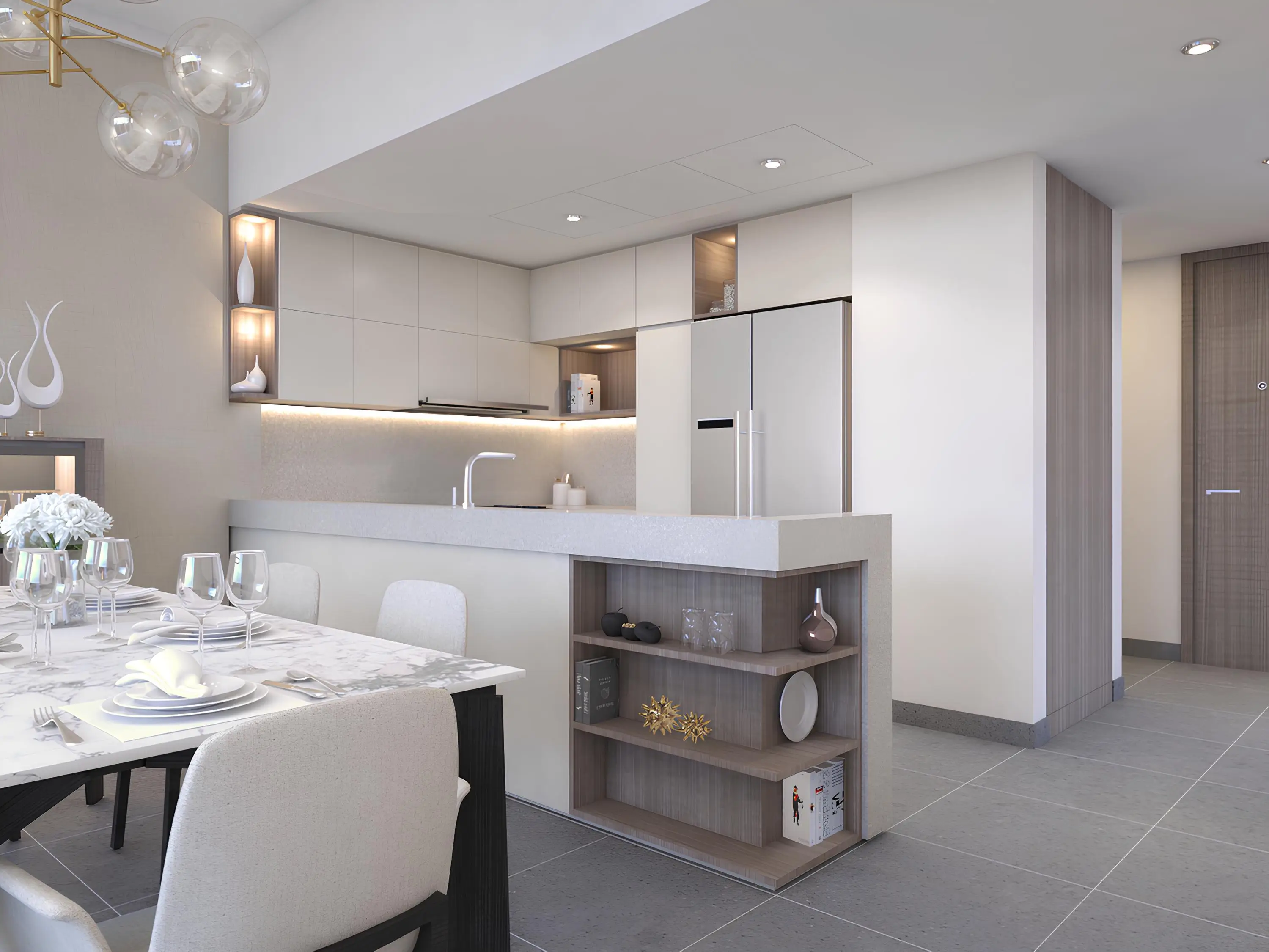 Creek Gate fitted kitchen and dining interior