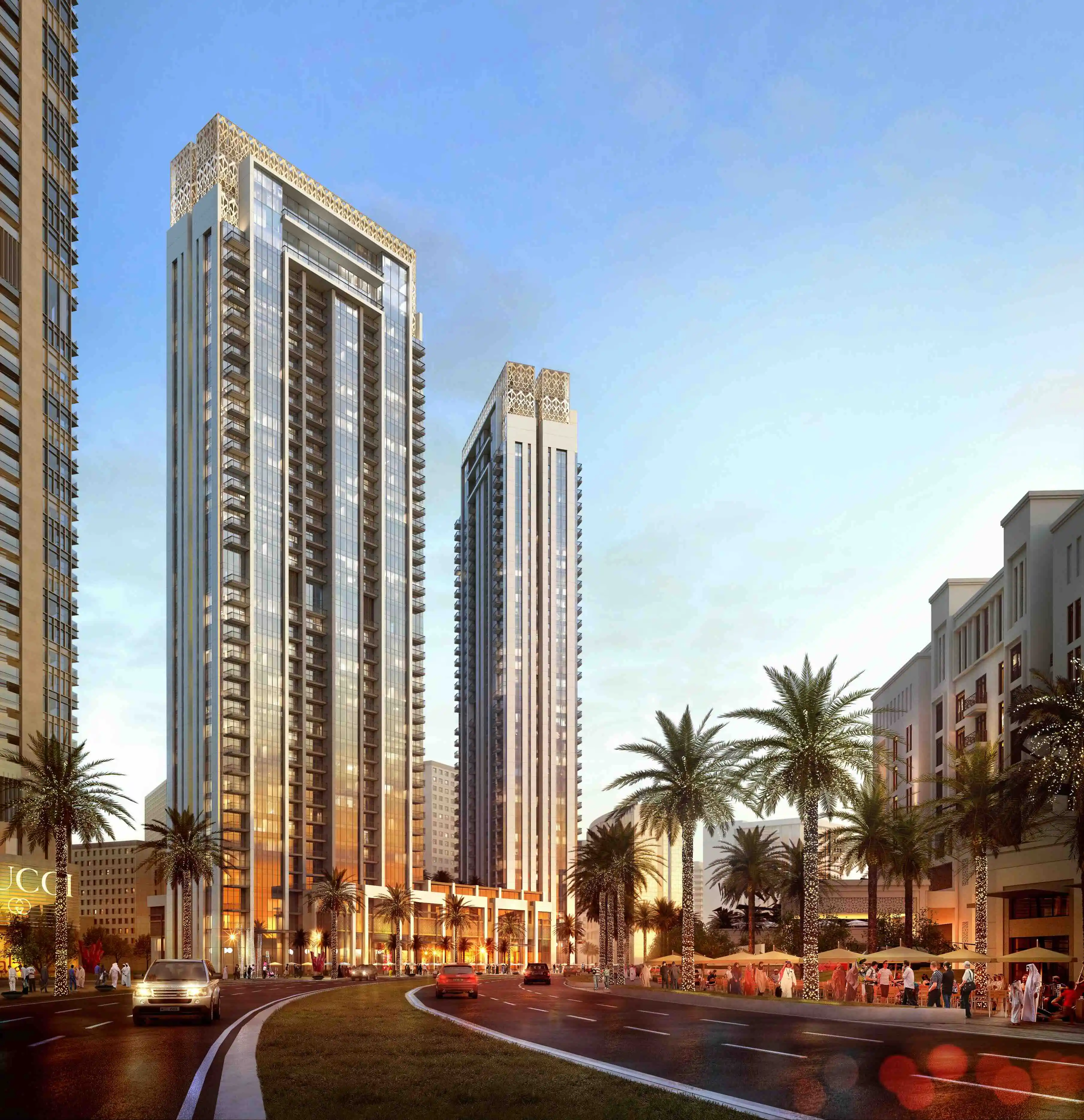 Creekside 18 Dubai skyline and creek views