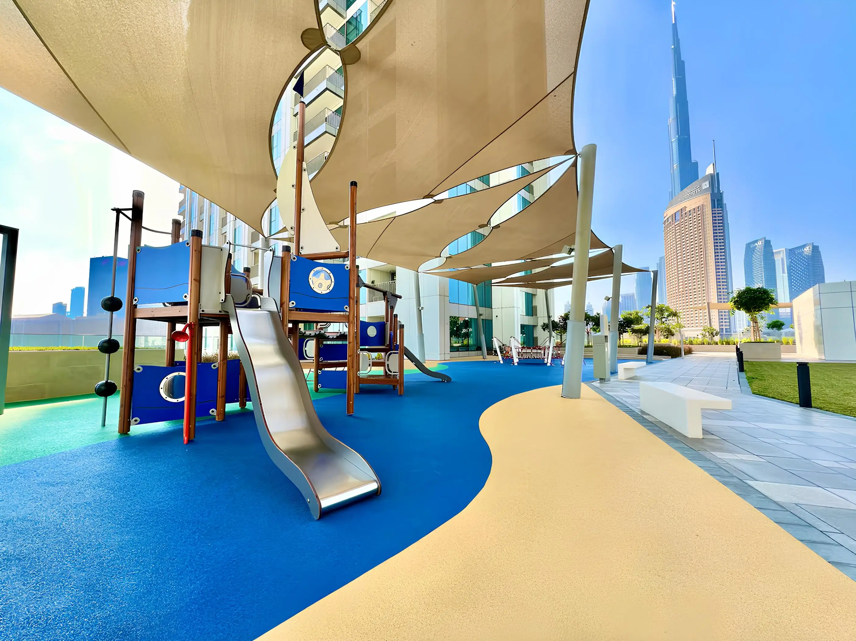 Downtown Views children's play area