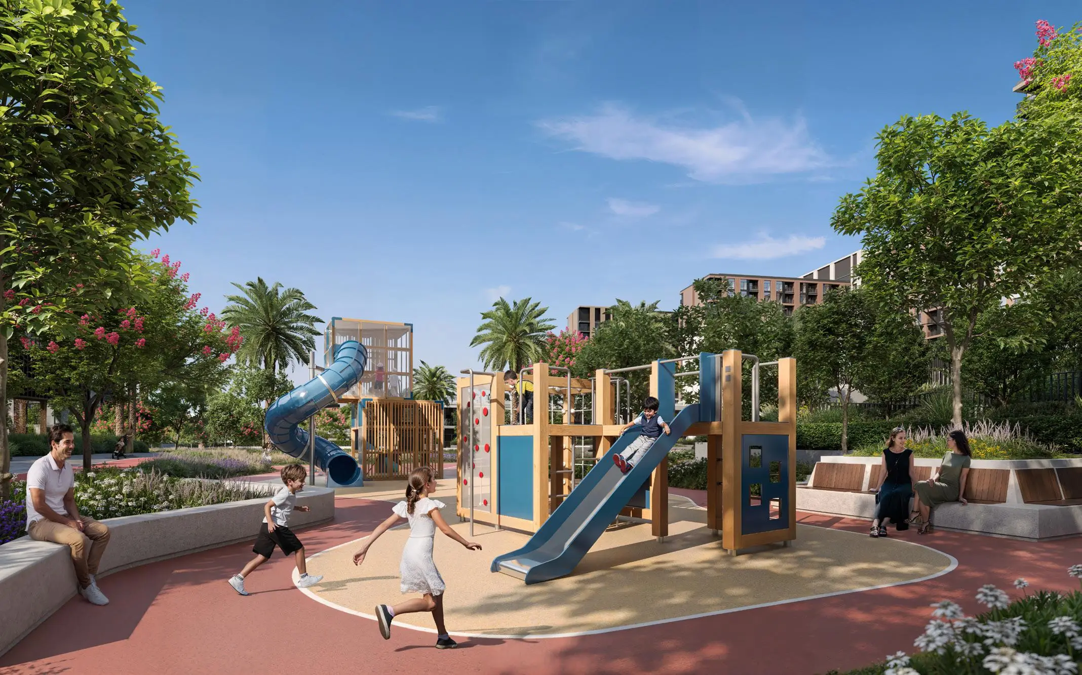 Expo City Dubai landscaped public realm