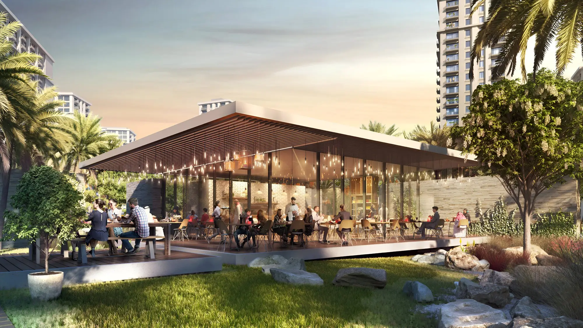 Executive Residences I children's play and family amenity