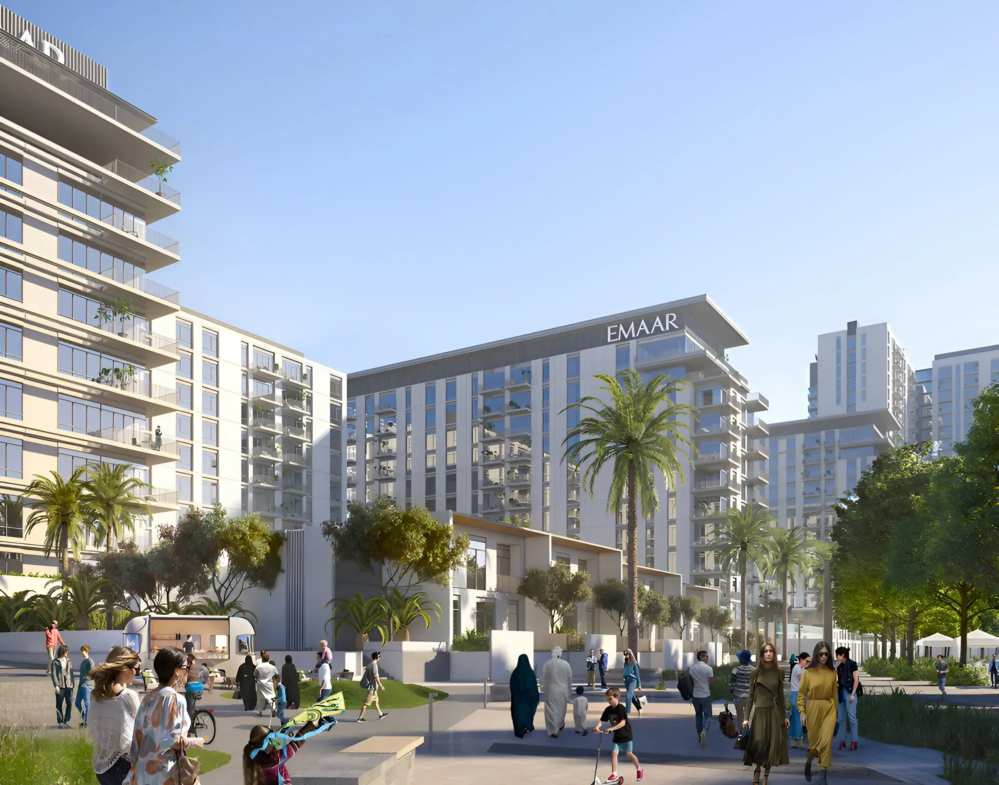 Park Ridge green spaces beside Executive Residences I