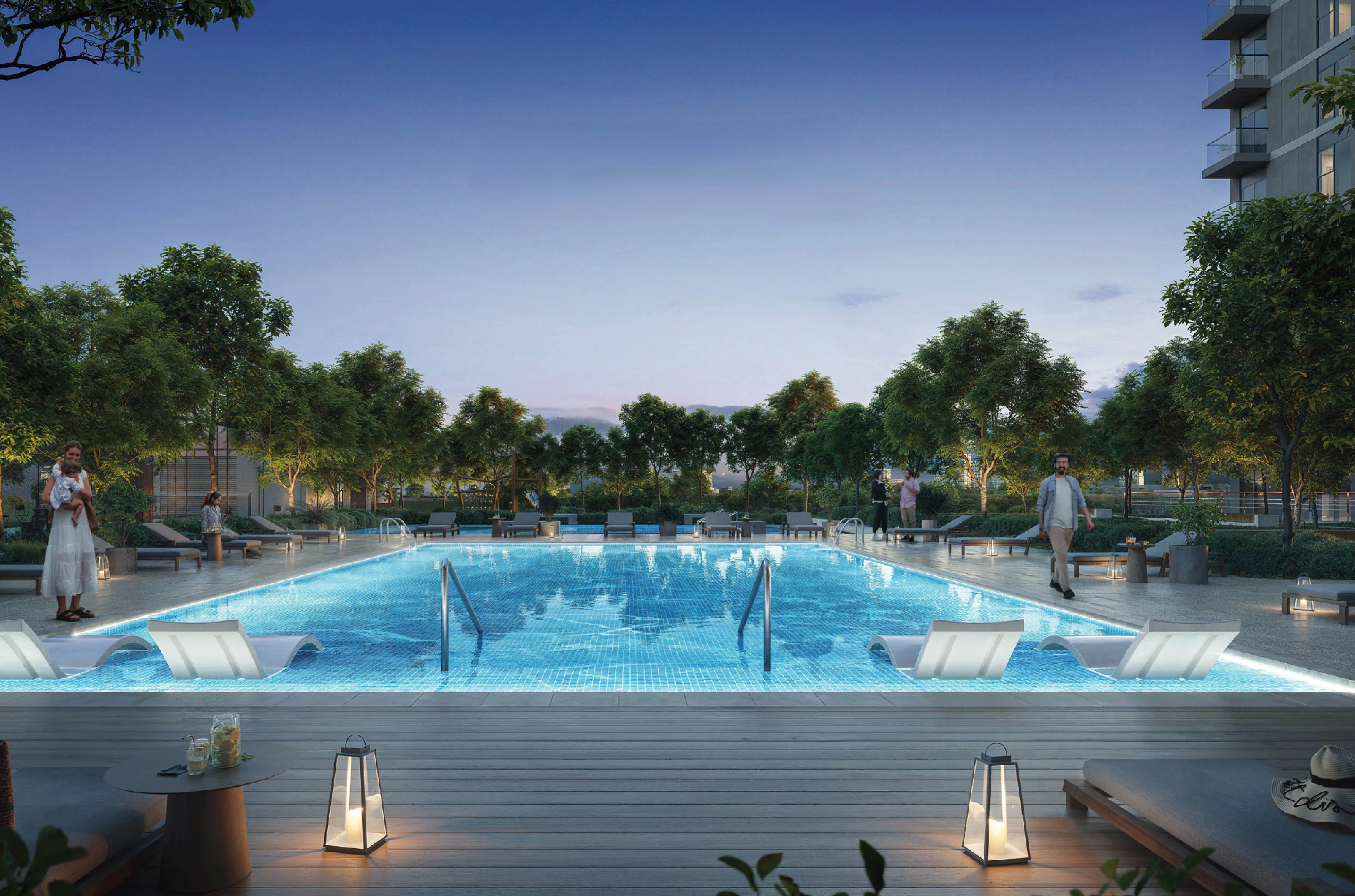 Golf Hillside outdoor fitness and leisure setting