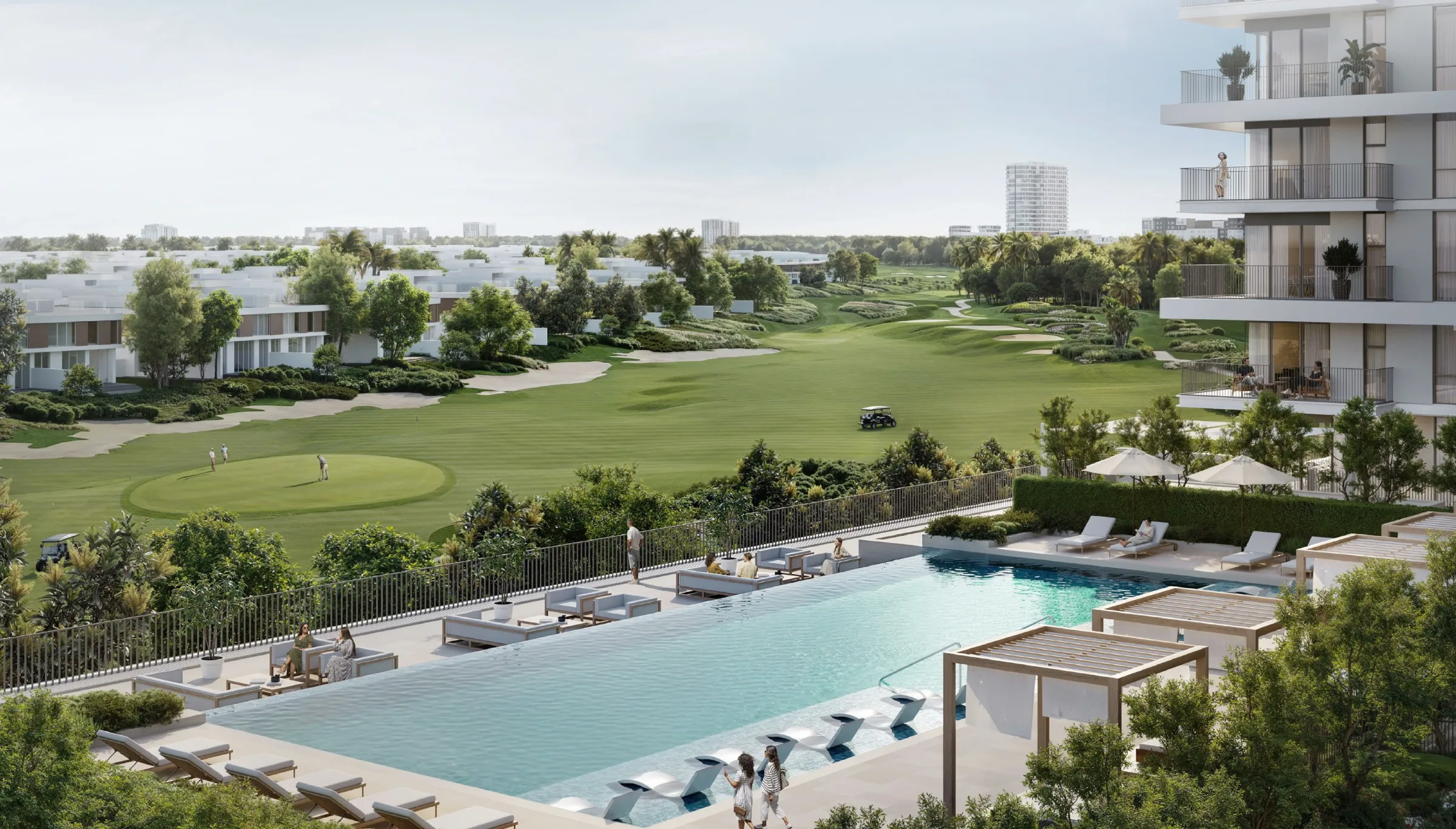 Golf Meadow three-bedroom townhouse exterior