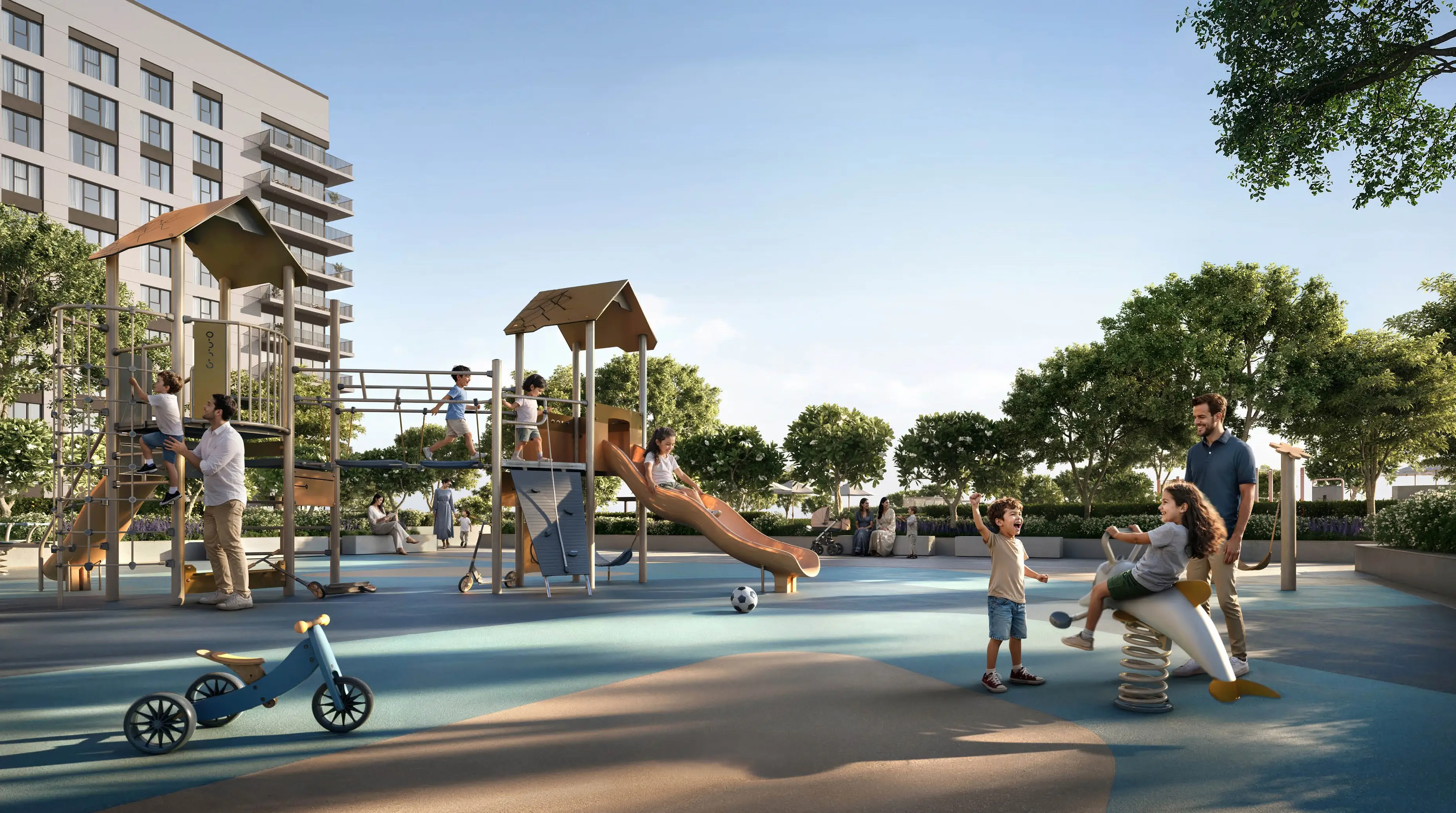Golf Vale arrival and landscaped architecture