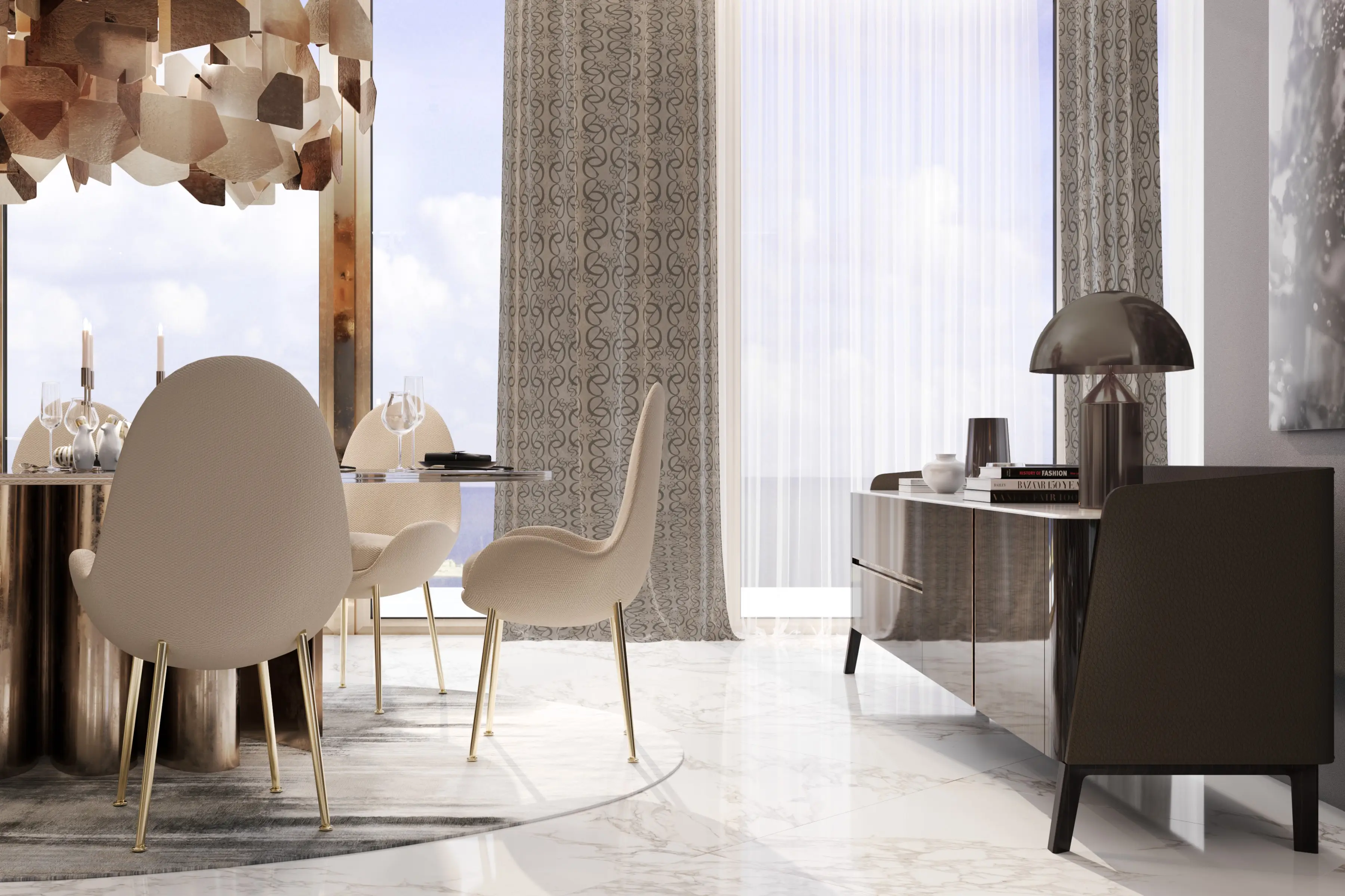 Grand Bleu Tower premium kitchen finishes