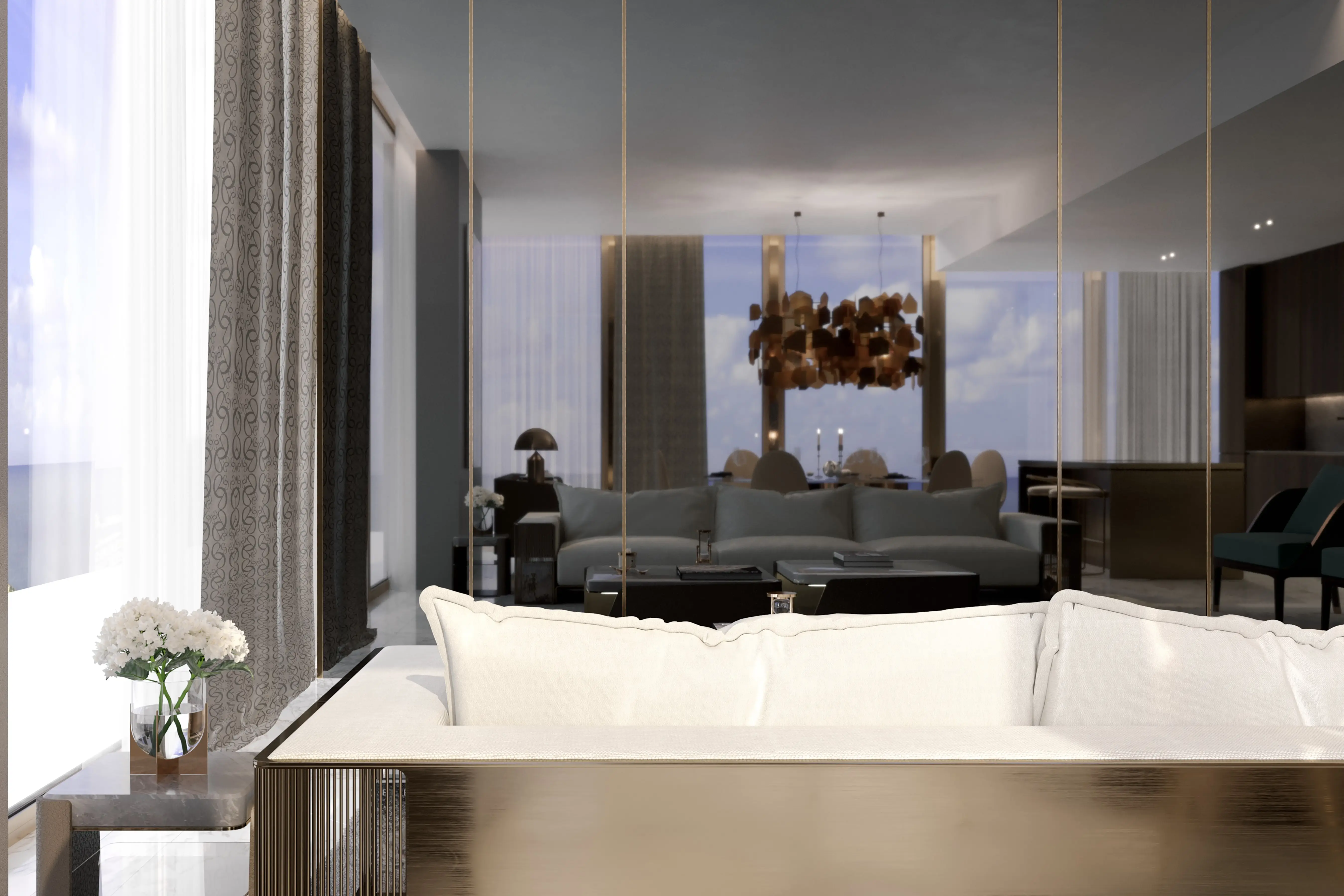 Grand Bleu Tower sea-view terrace