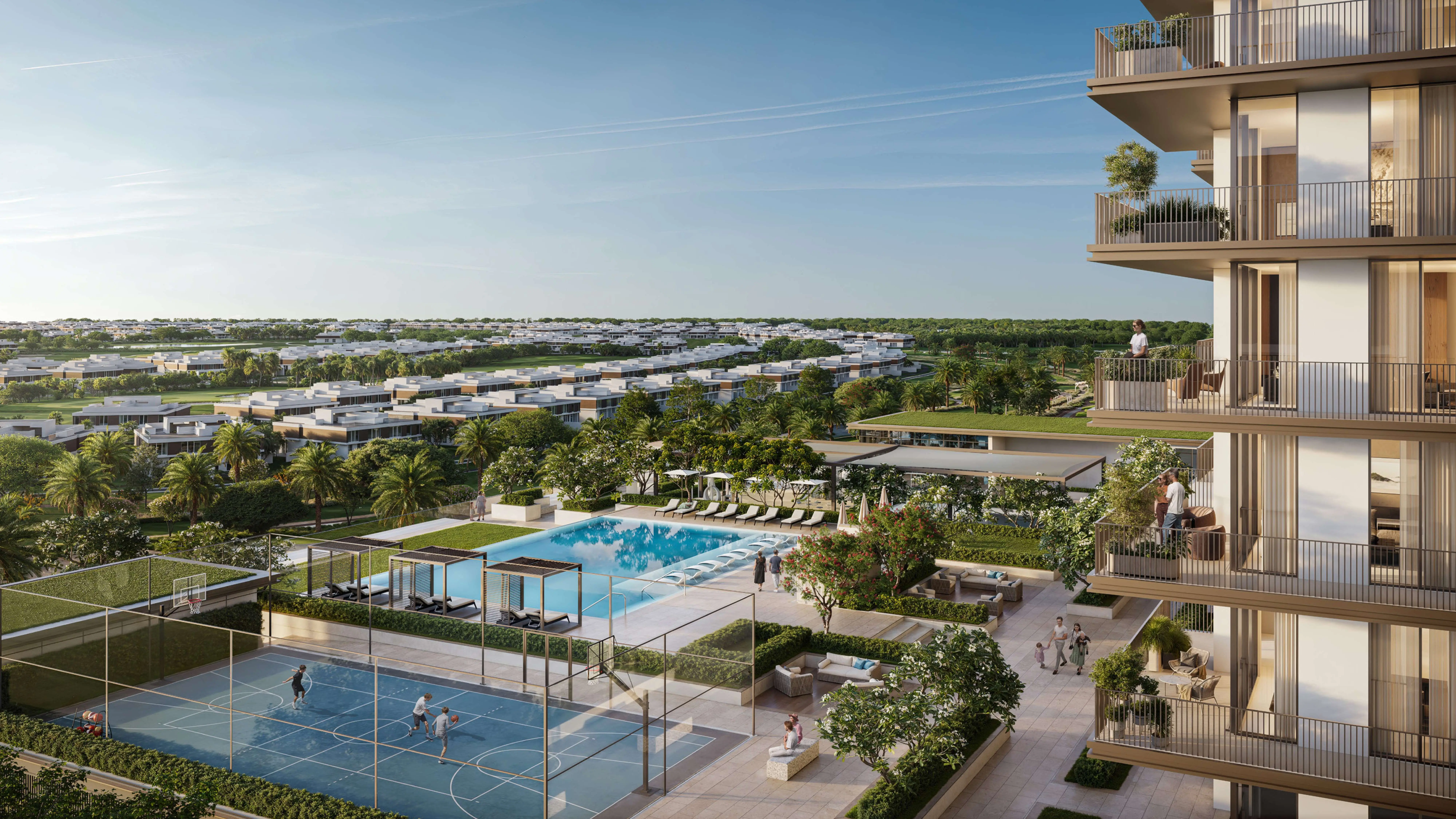Greencrest outdoor leisure amenities