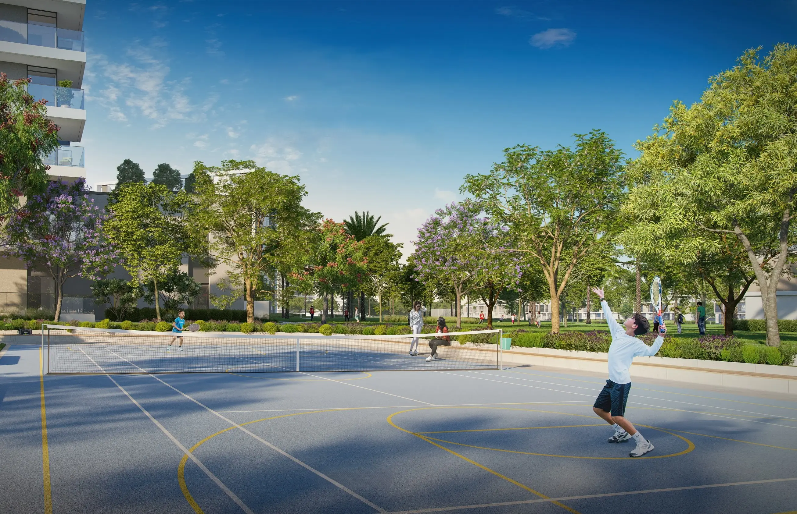 Greenside Residence towers at Dubai Hills Estate