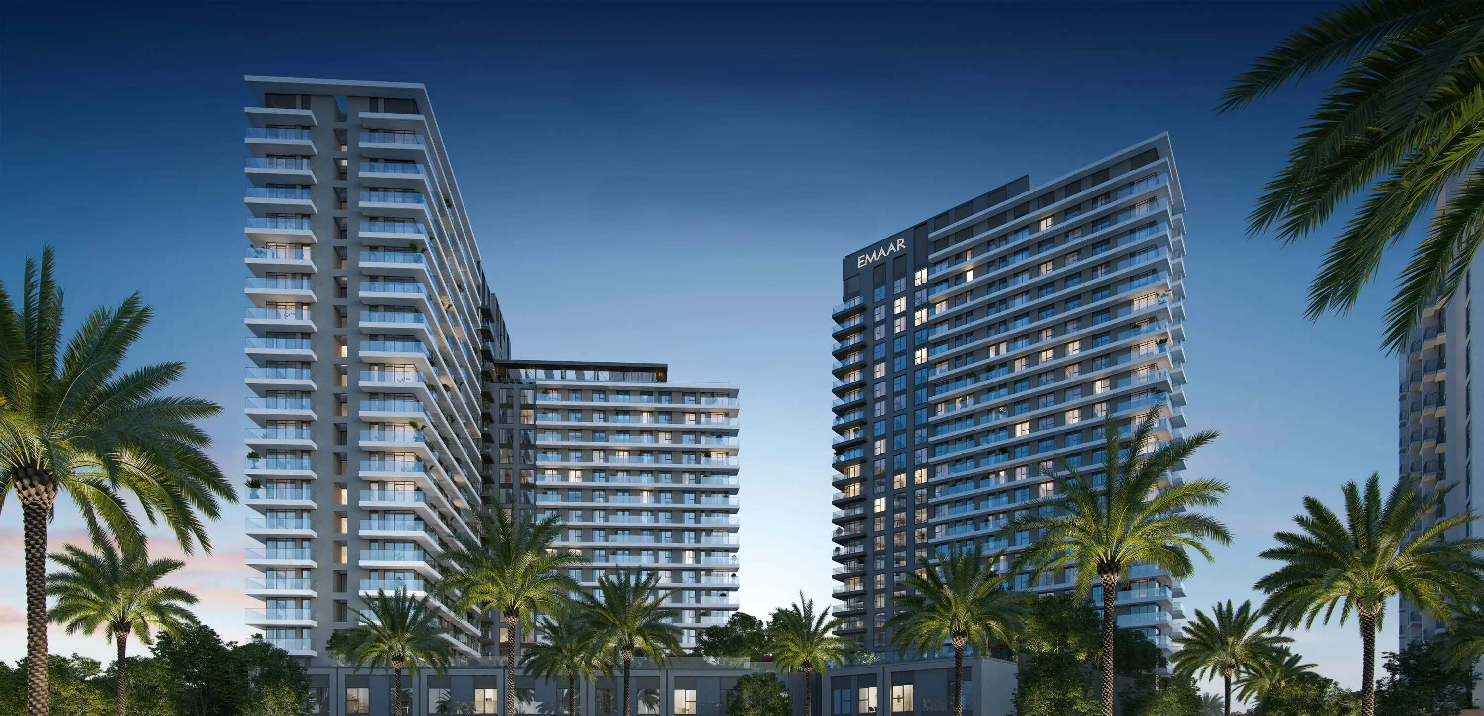 Greenside Residence lobby and resident arrival