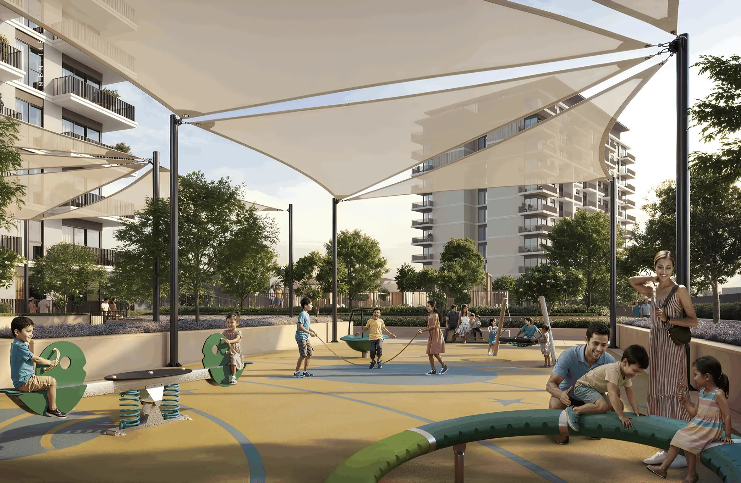 Emaar South park and pedestrian connections