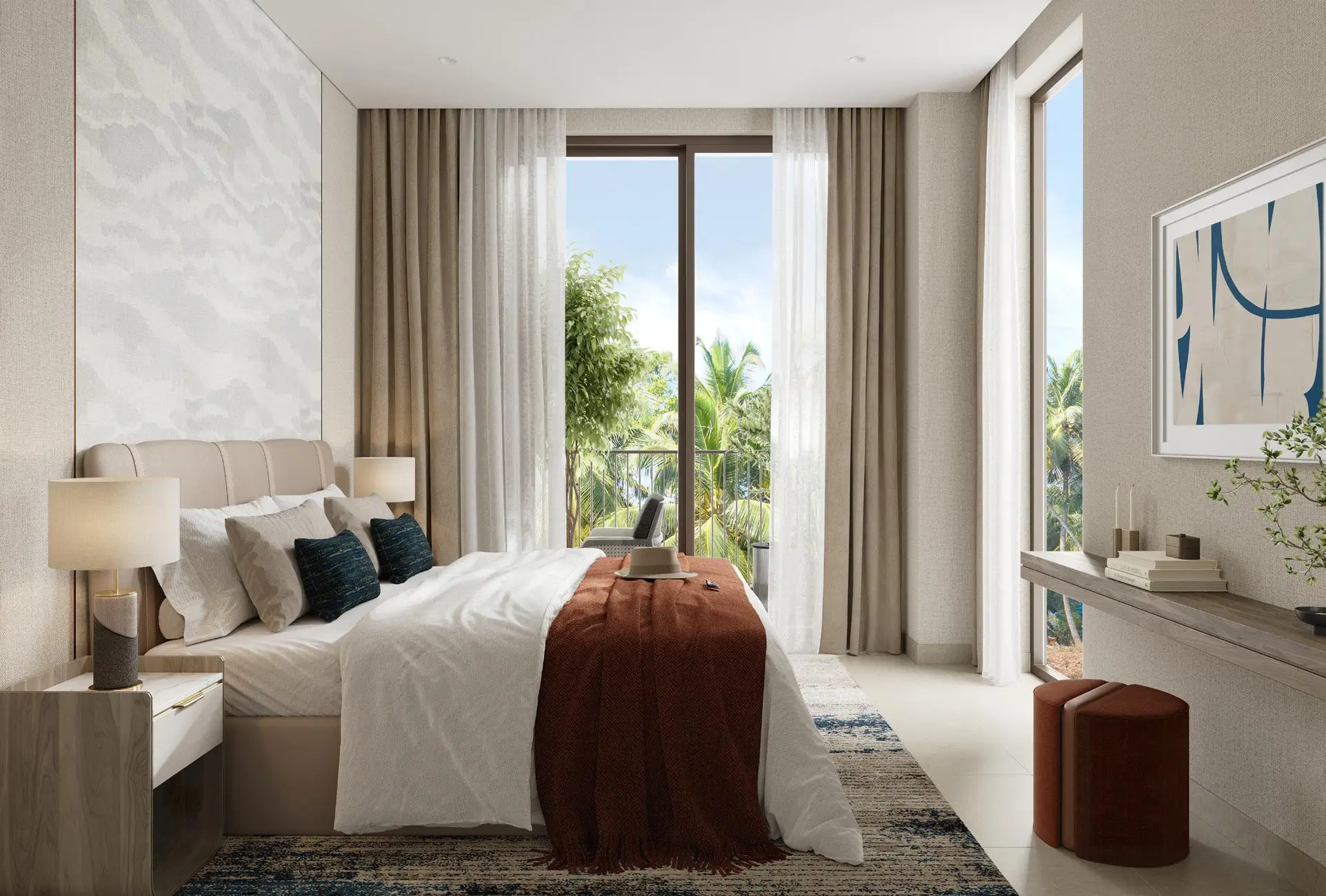 Mangrove contemporary dining and living interior