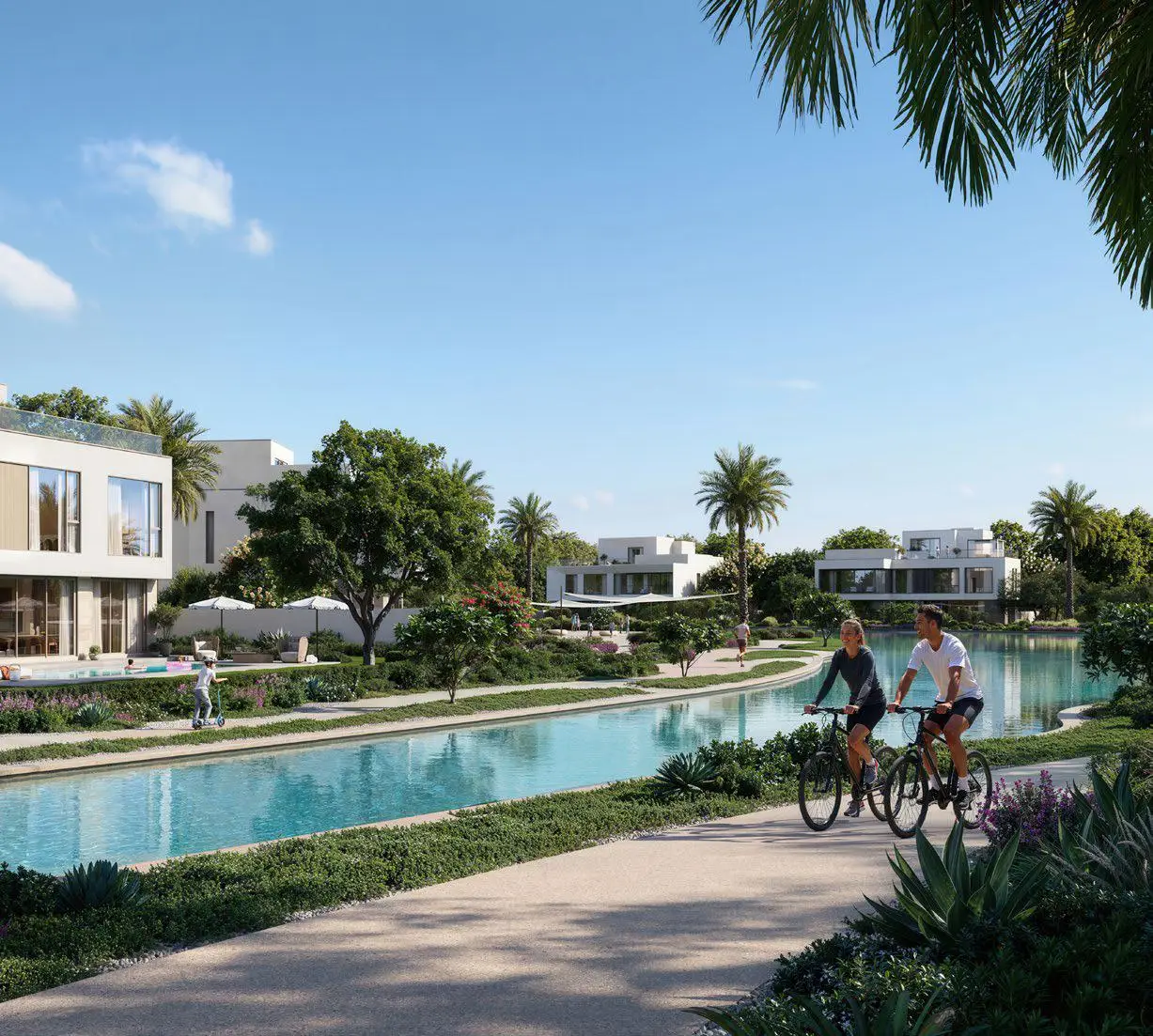Wellness and relaxation setting at The Oasis