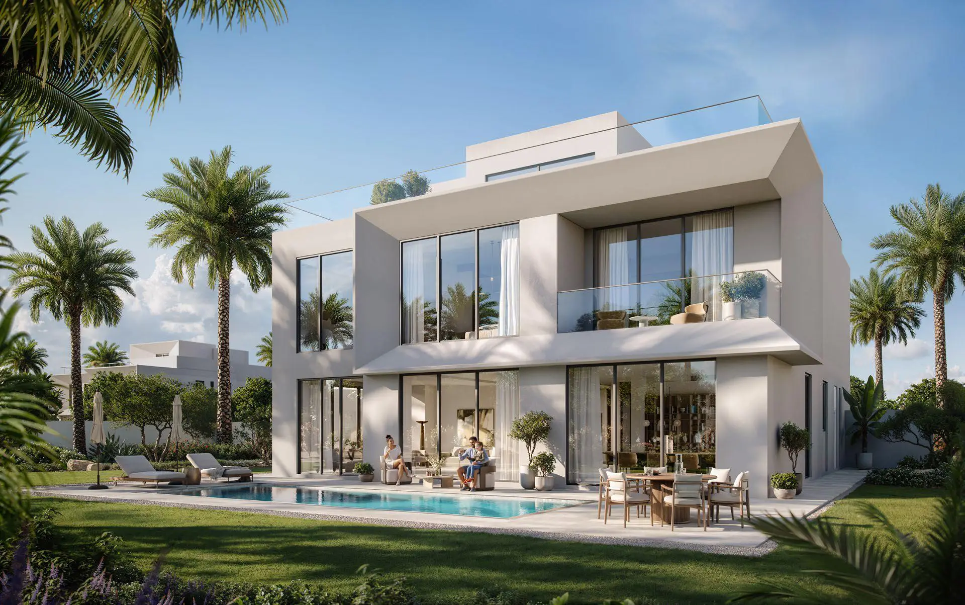 Contemporary Marèva 2 villa architecture