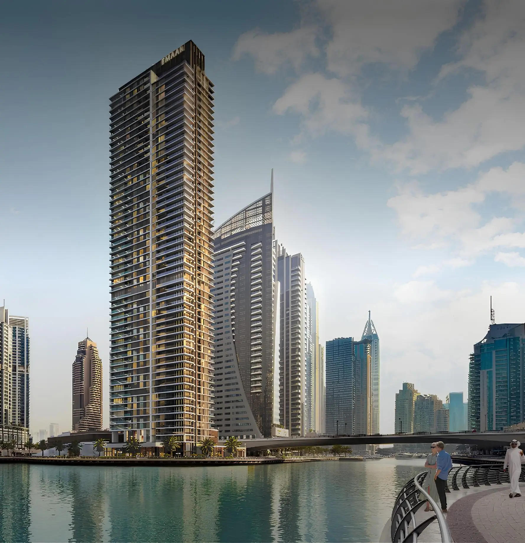 Marina Shores landscaped podium and leisure deck