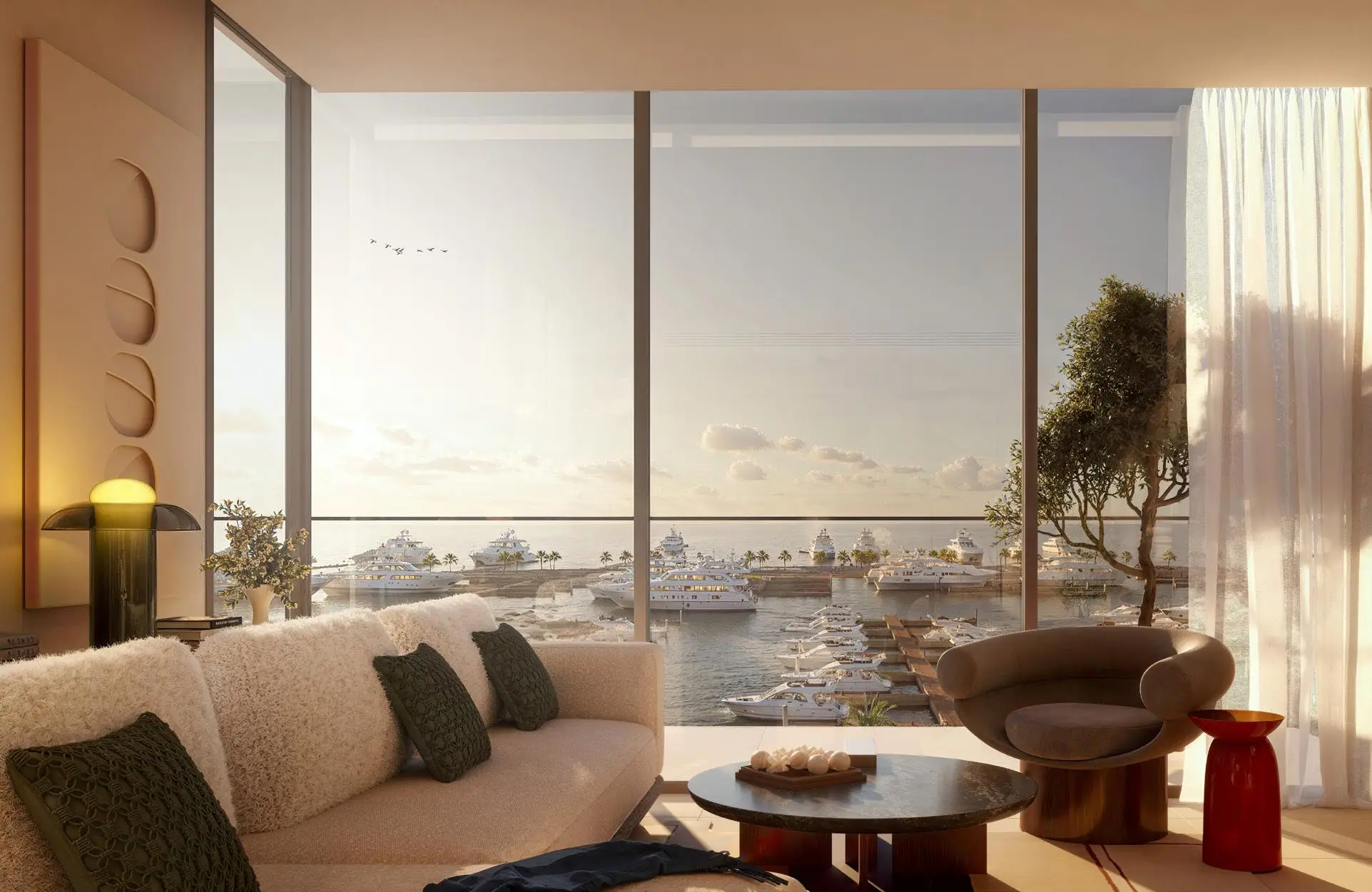 Marina Views contemporary waterfront residential architecture