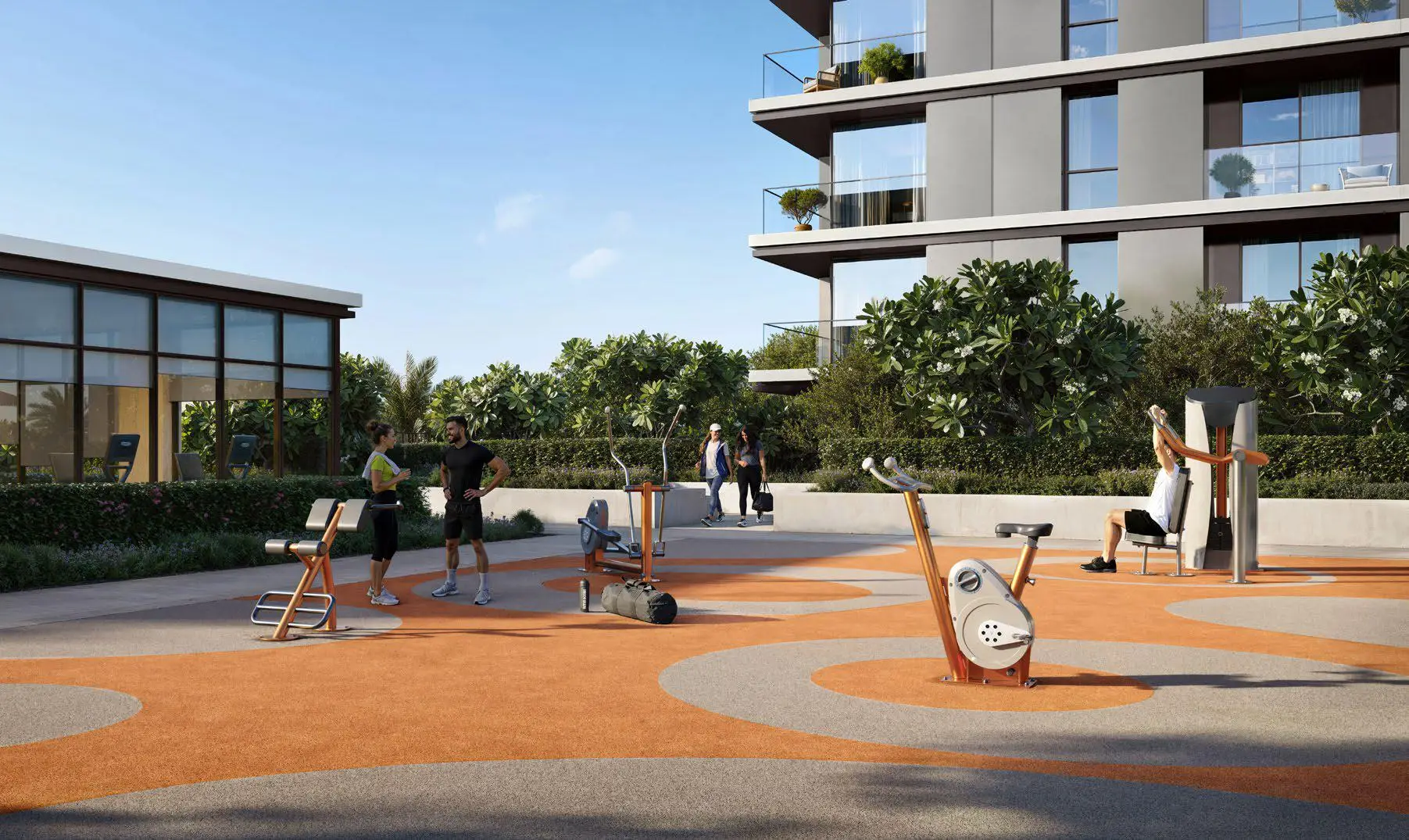 Montiva by Vida arrival and podium architecture