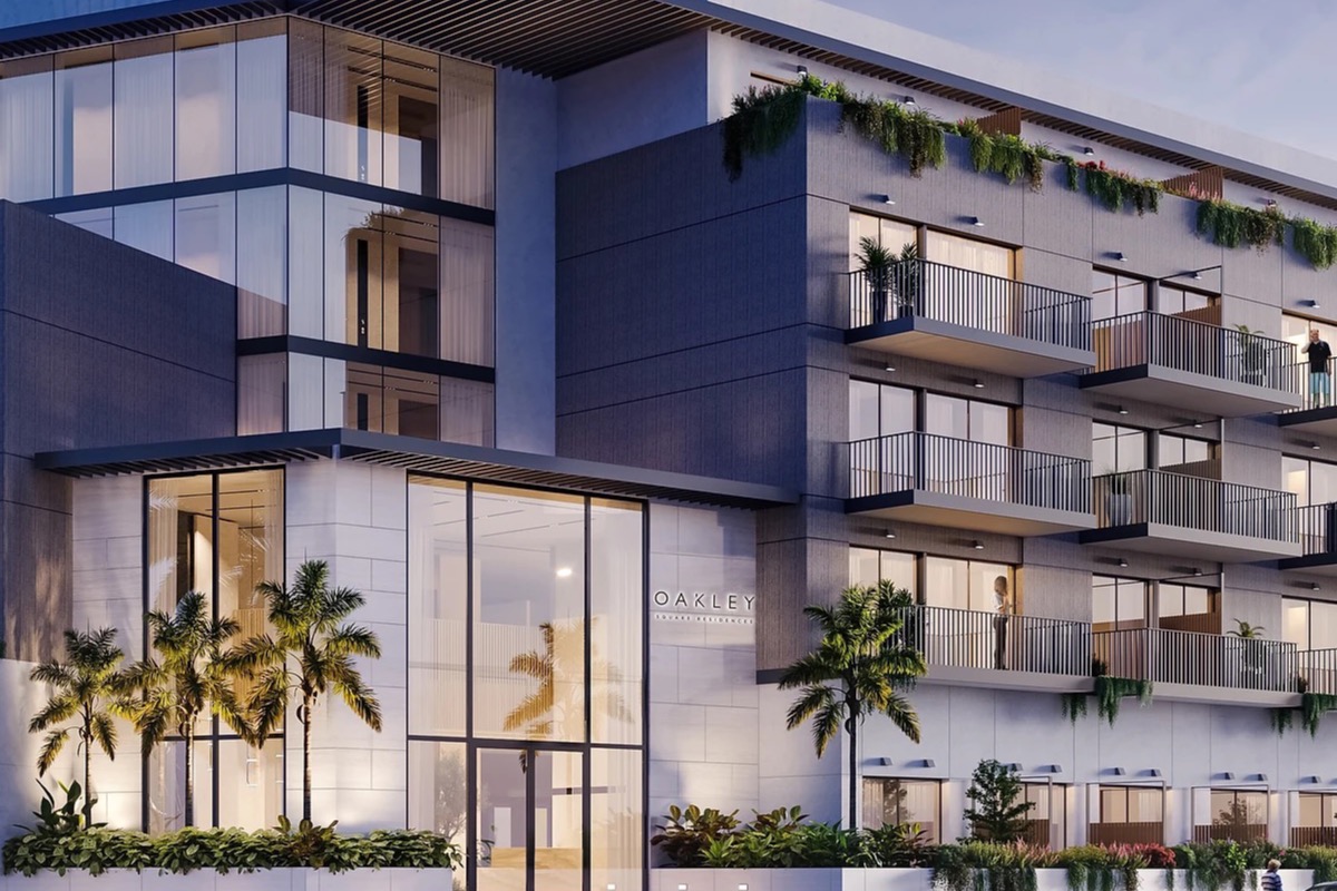 Oakley Square Residences landscaped gardens and lifestyle amenities in JVC, Dubai