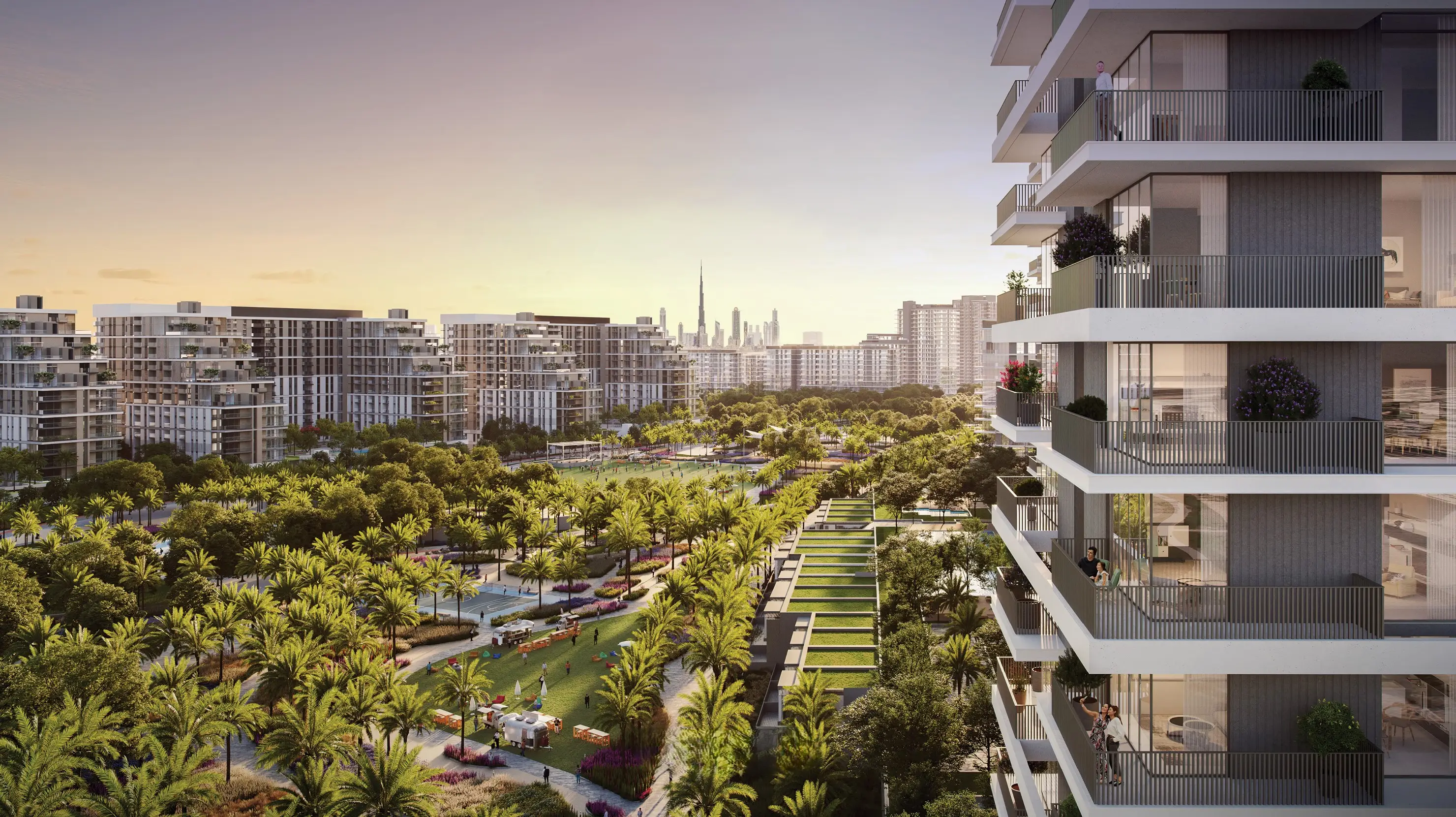 Palace Residences outdoor fitness and sports amenities