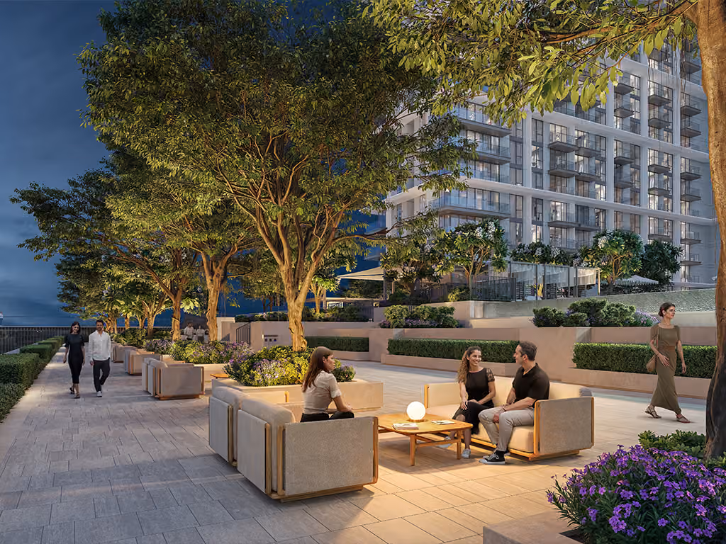 Palace Residences Hillside rooftop and outdoor amenity setting