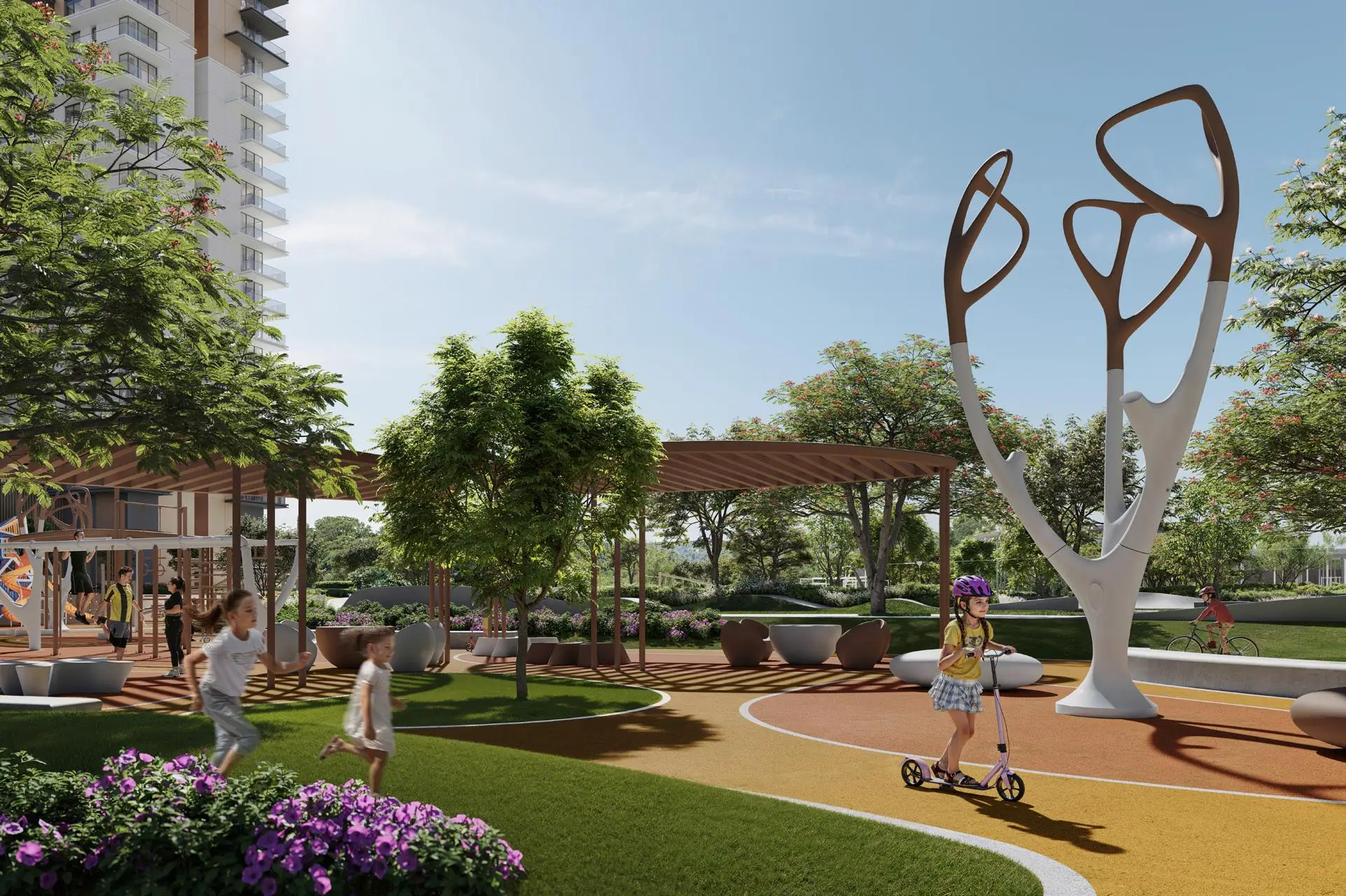 Children's play area at Parkwood