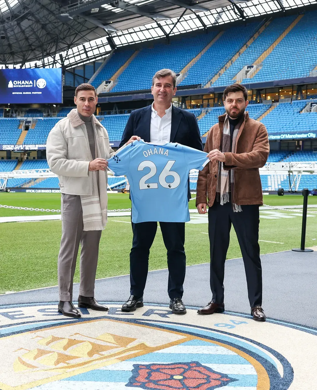 Manchester City Football Club partnership with Ohana Development at Manchester City Yas Residences