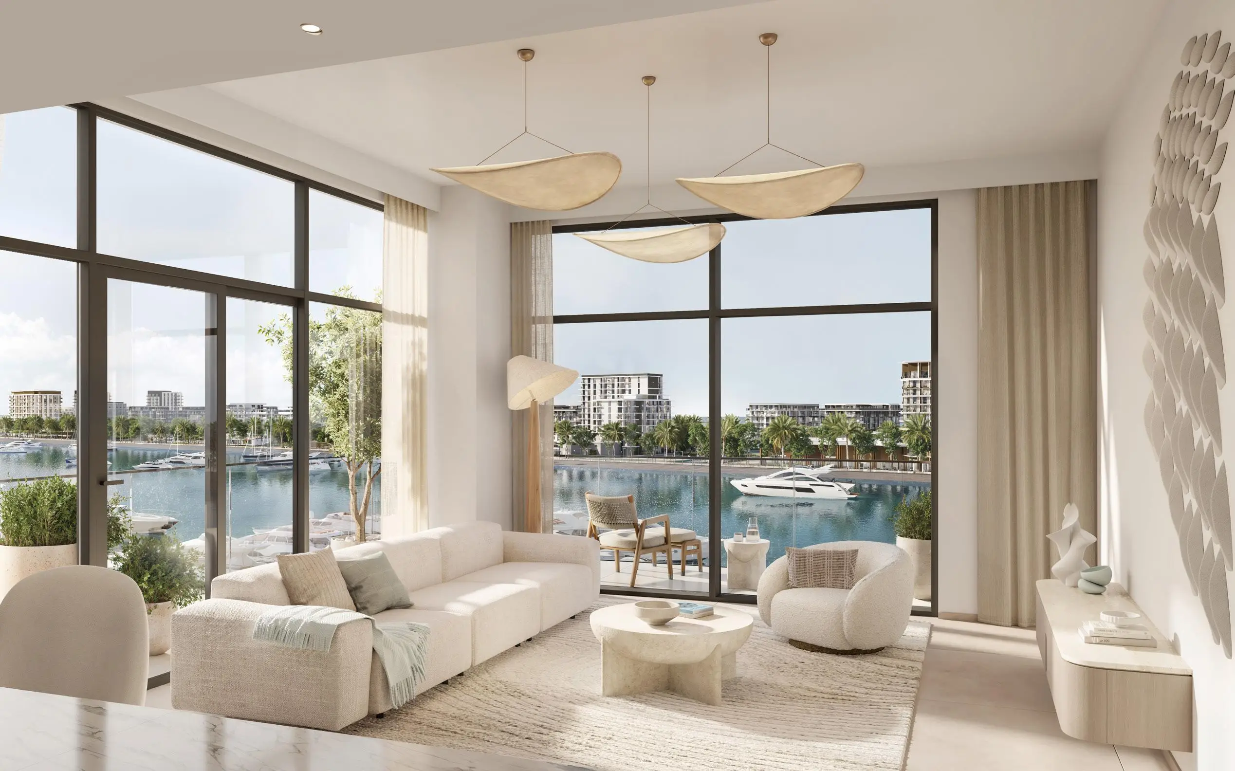 Porto View landscaped waterfront setting