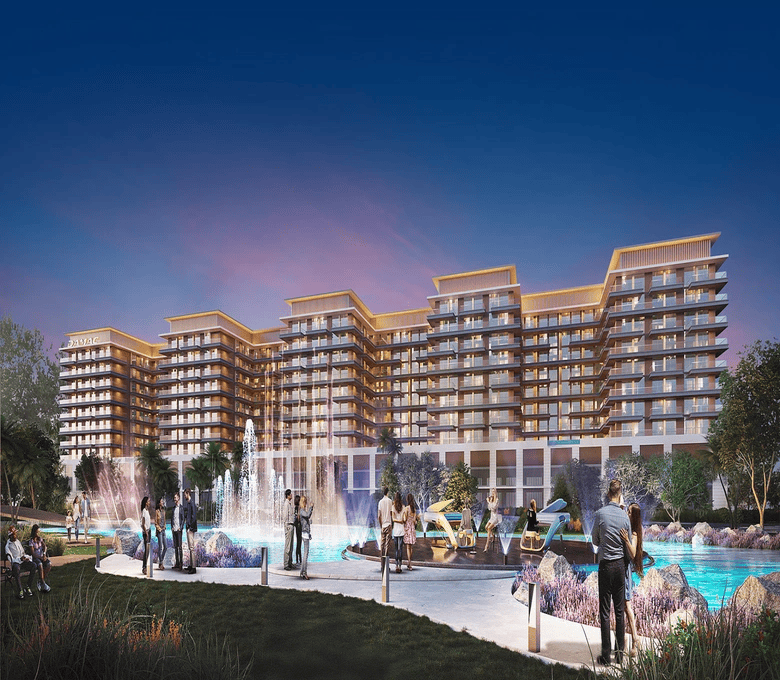 DAMAC Riverlink offices and retail in Dubai Investments Park