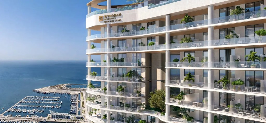 Wyndham Residences Al Marjan Island aerial view Al Marjan Island Ras Al Khaimah