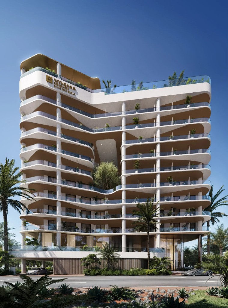 Wyndham Residences Al Marjan Island exterior on Al Marjan Island, Ras Al Khaimah