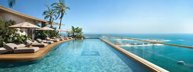 Rooftop Adults' Pool at Wyndham Residences Al Marjan Island